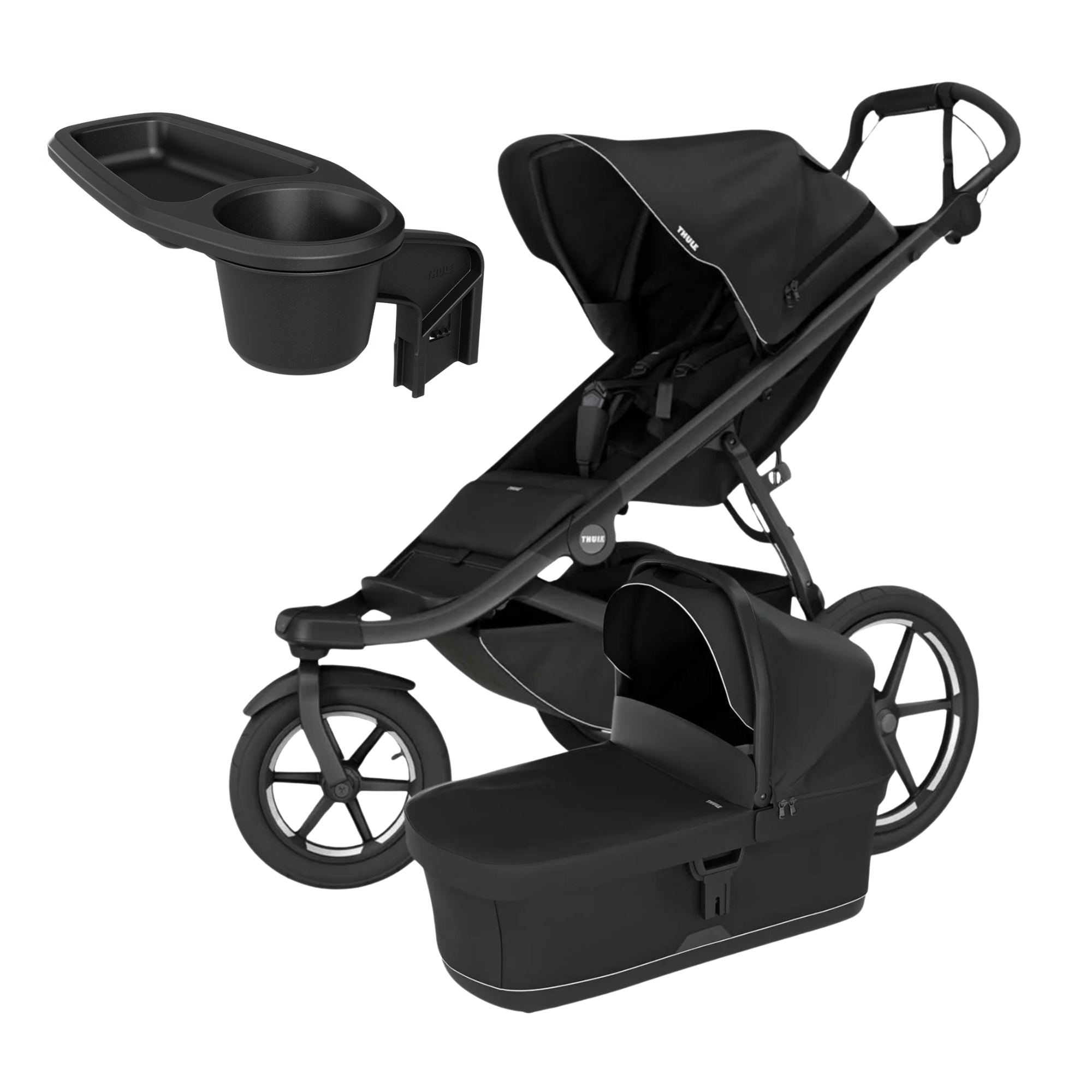 Thule Urban Glide 3 Stroller + Bassinet BLACK | Bonus Gift