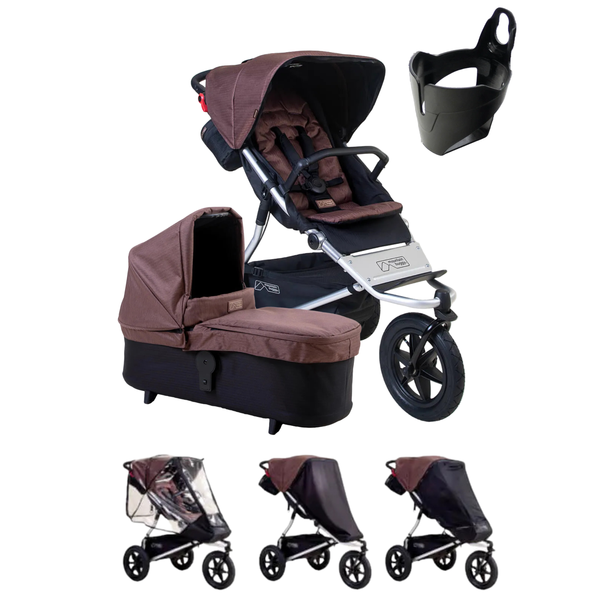 Mountain Buggy urban JUNGLE™ heritage carrycot plus™ bundle (6pc)