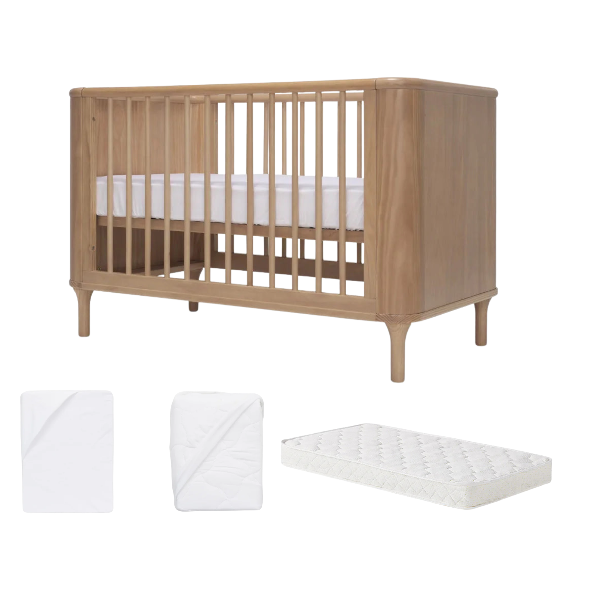 Seena Willow Cot and Mattress + Free Gift | ETA late September