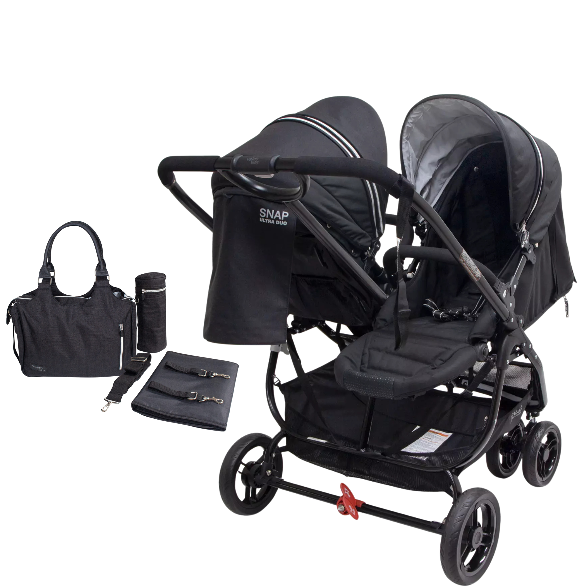 Valco baby SNAP Ultra DUO- BLACK | FREE Nappy Bag $129.00