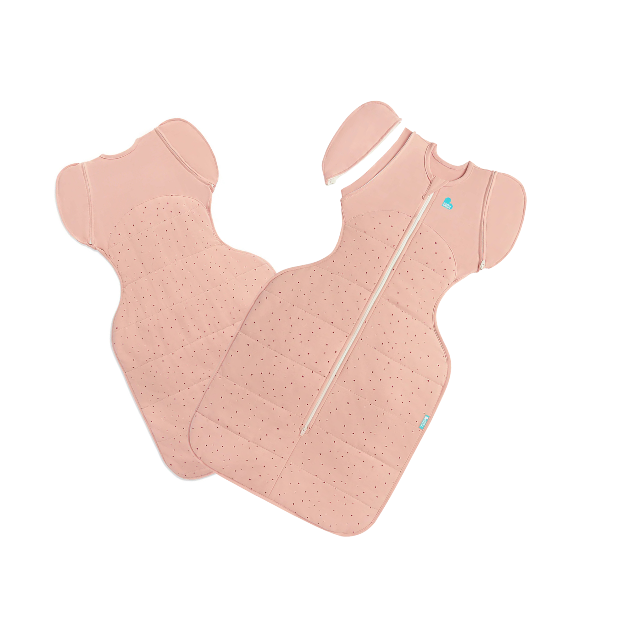 Love To Dream Swaddle Up Transition Bag 2.5 TOG Rose Pebbles
