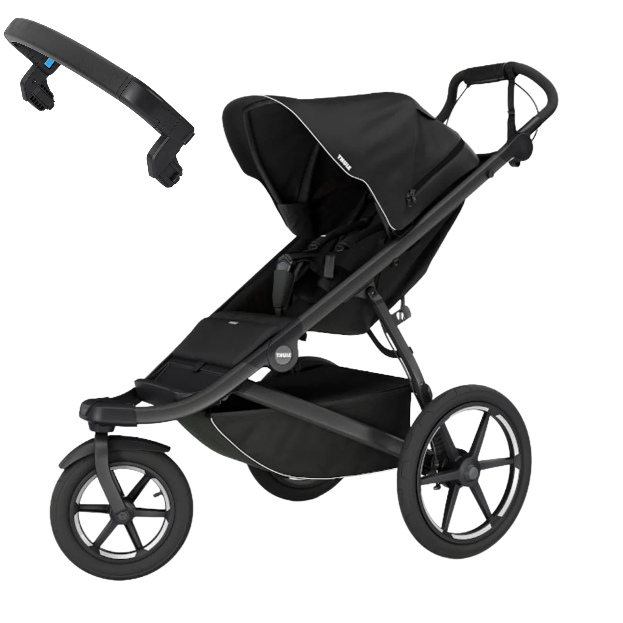 Thule Urban Glide 3 all-terrain stroller BLACK | FREE Bumper Bar $79.95