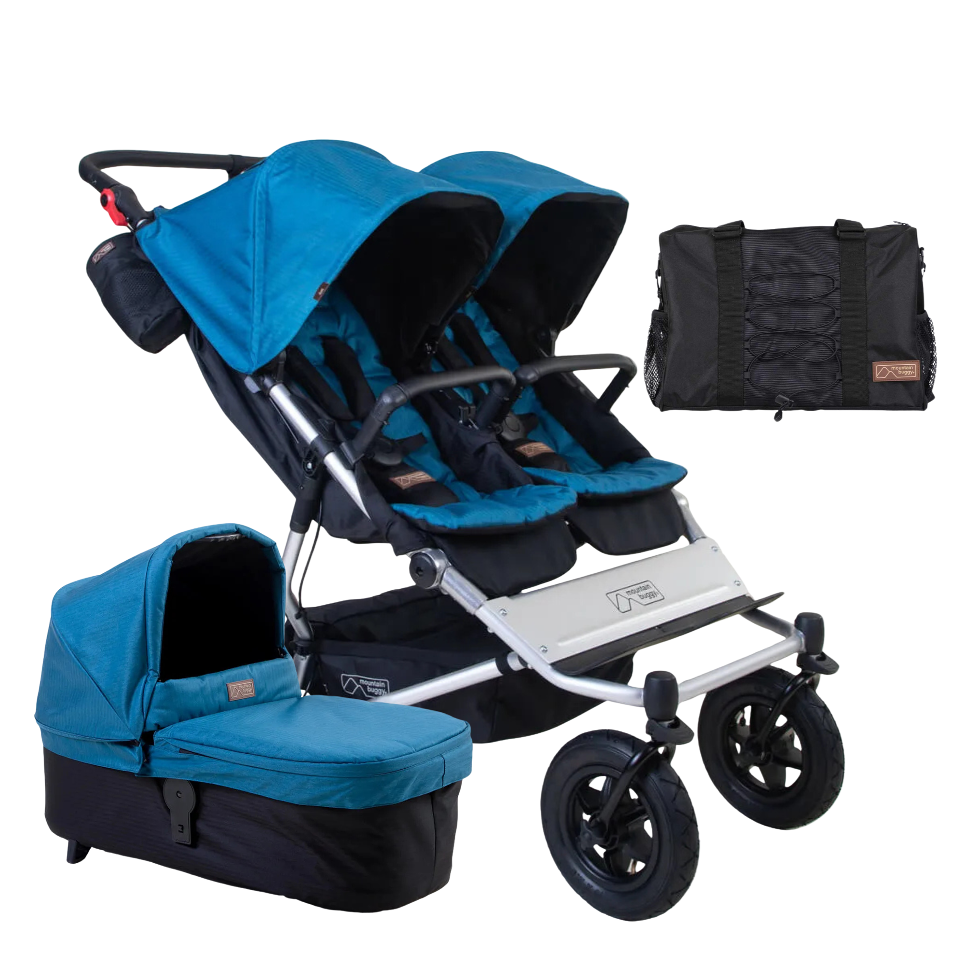 Mountain Buggy DUET V4 New Born Ready + Free Gift