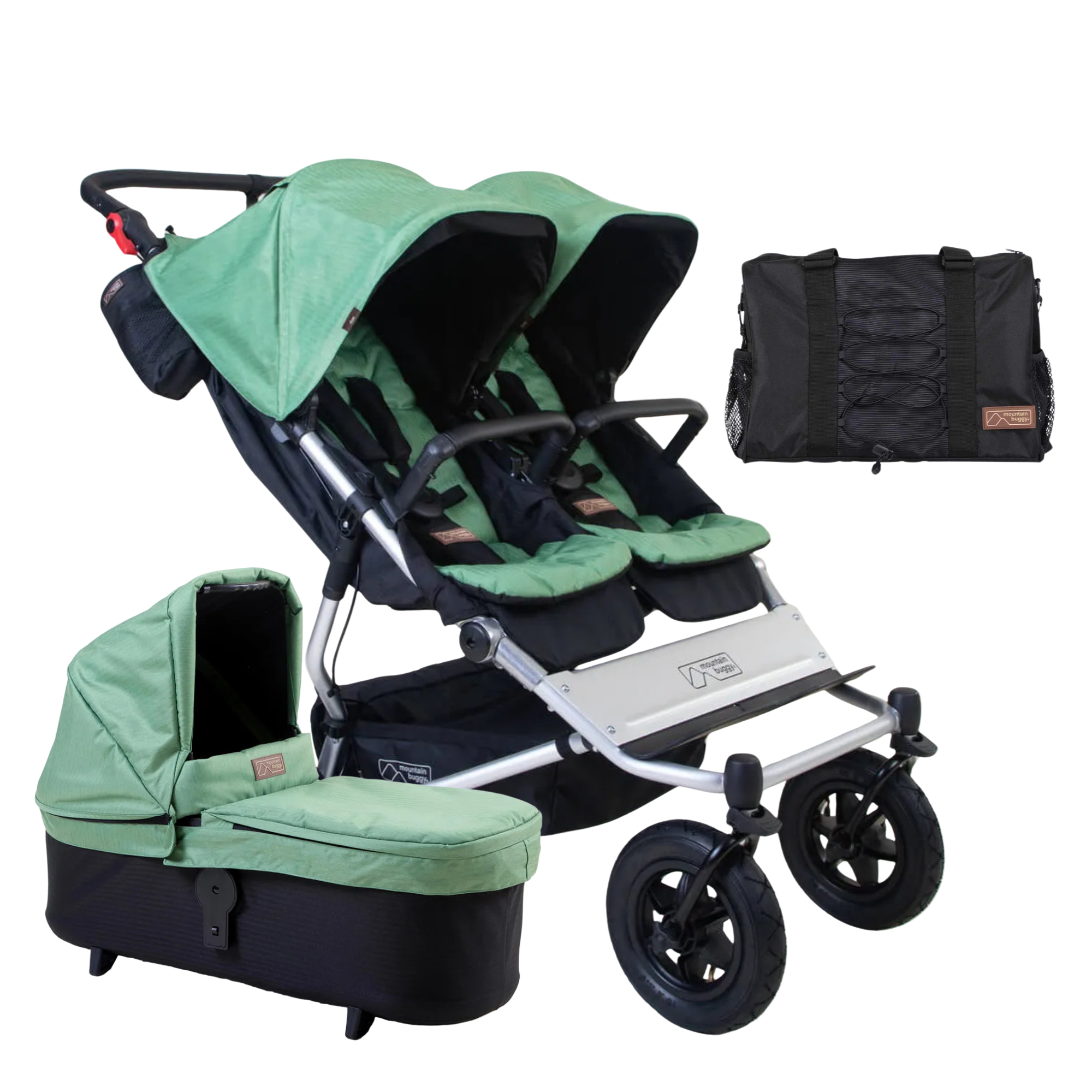 Mountain Buggy DUET V4 New Born Ready + Free Gift