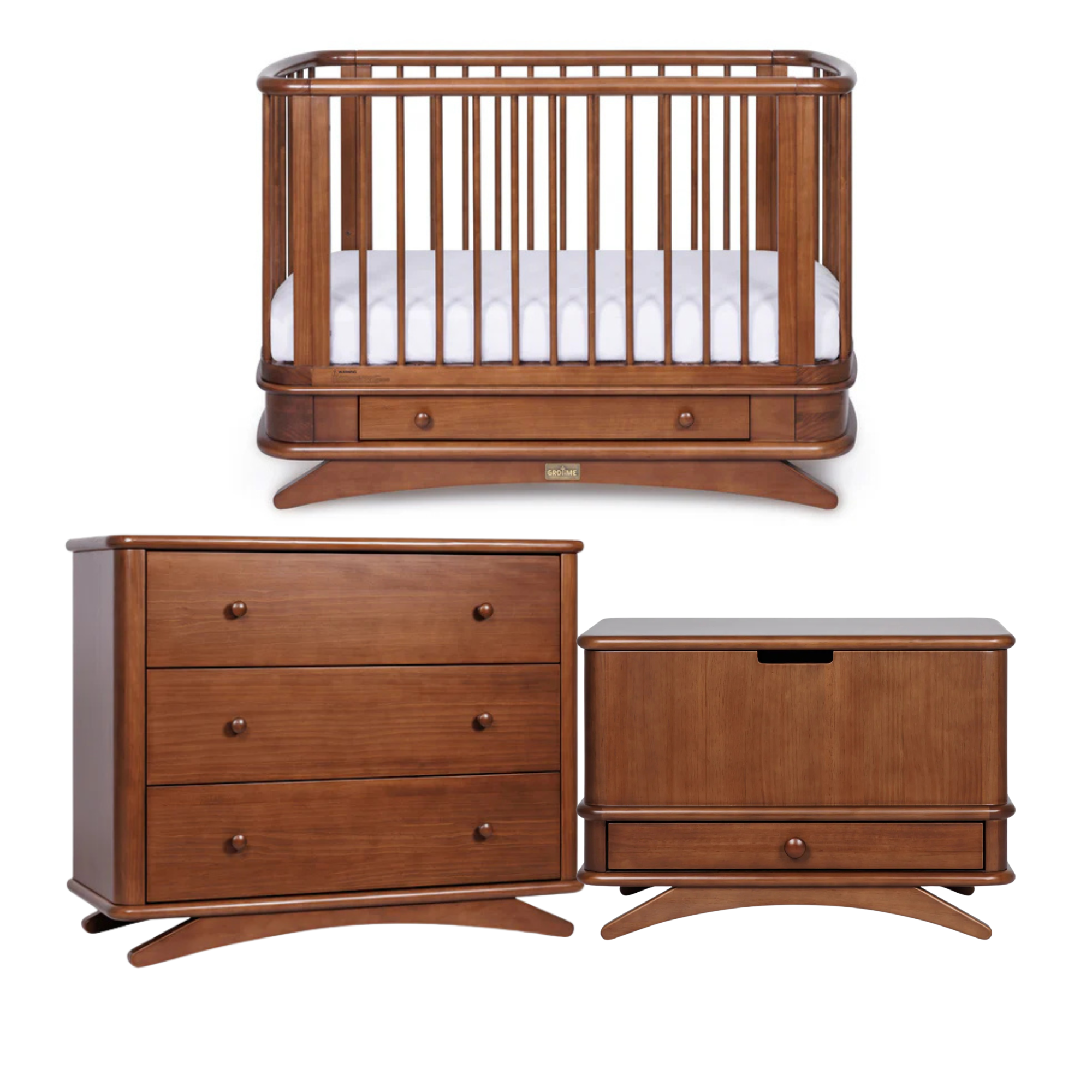 Grotime Kingsley Total Nursery Bundle Espresso | ETA end April