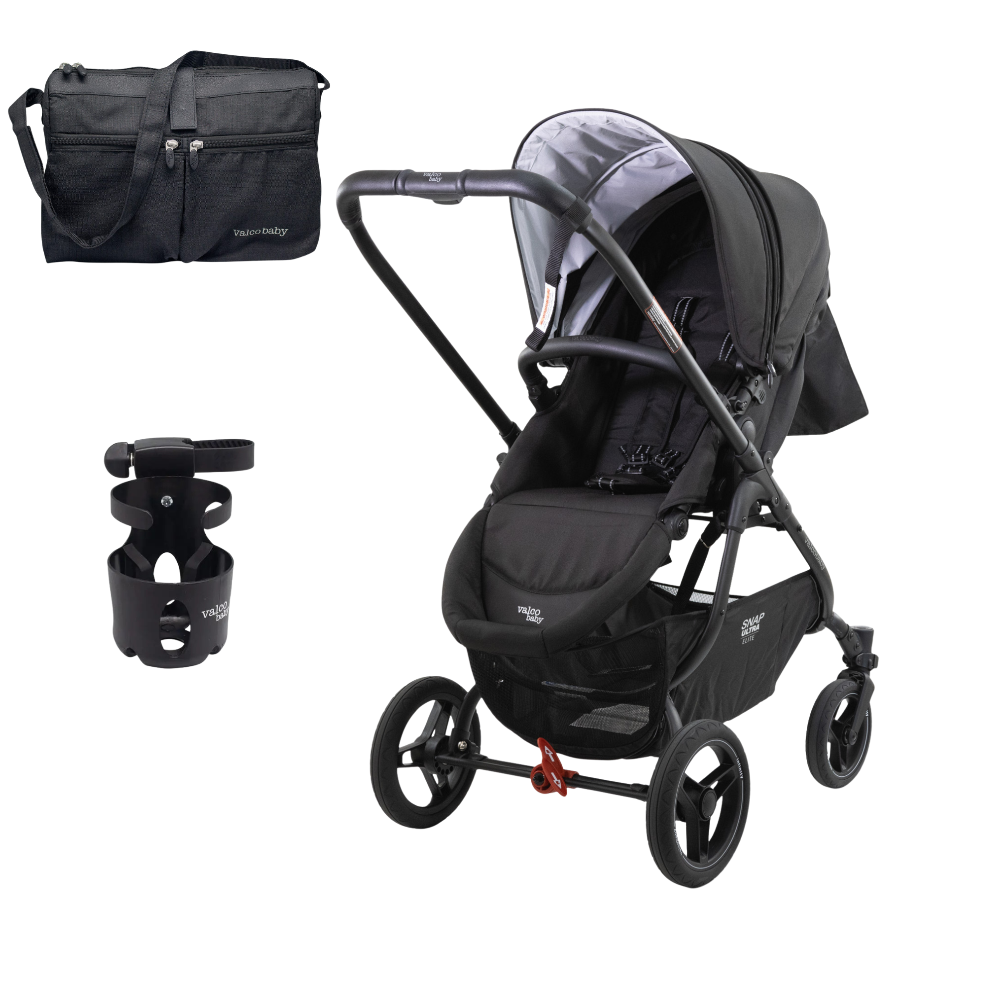 Valco baby SNAP Ultra Elite Liquorice |Free Gifts Worth $85