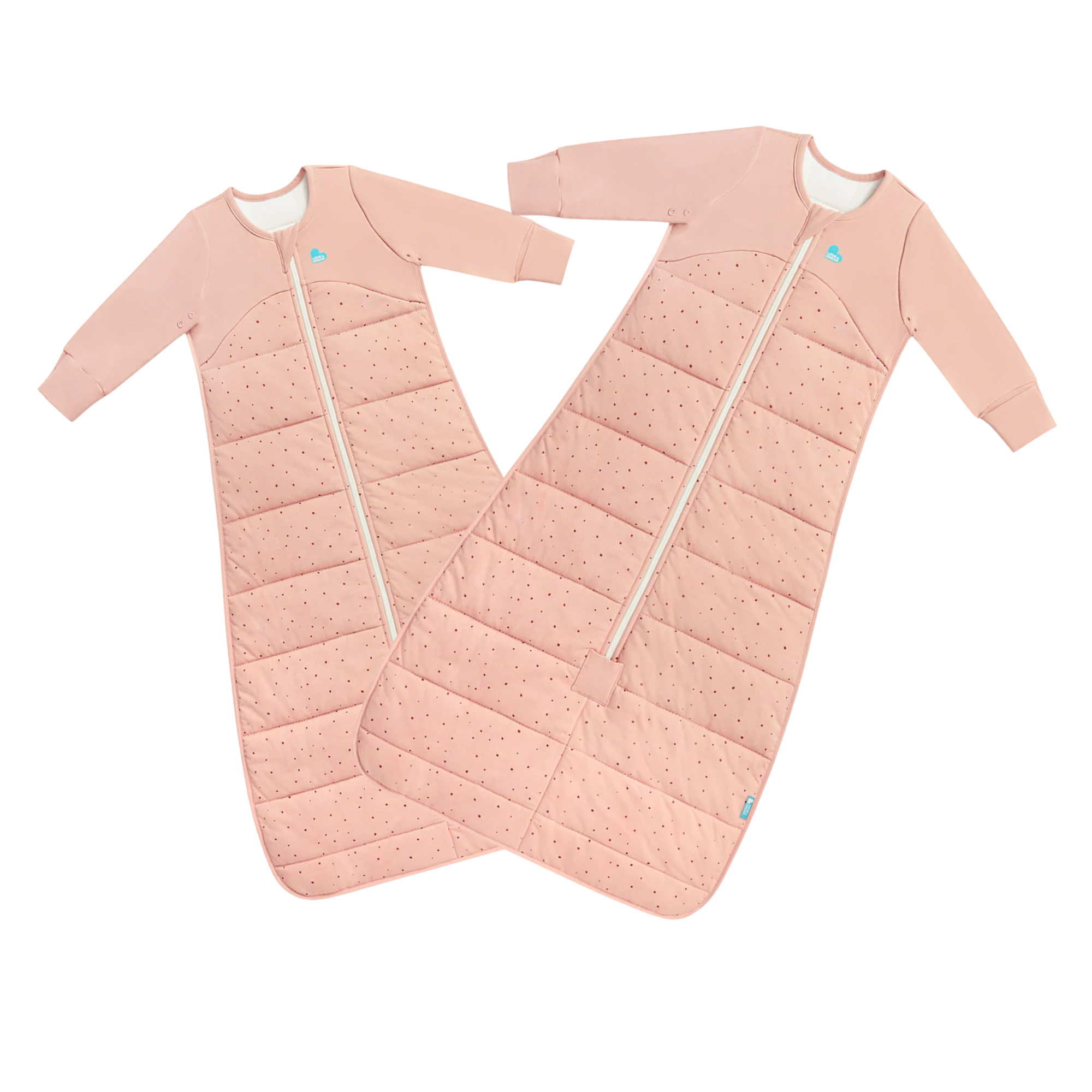 Love To Dream Sleep Bag 2.5 TOG Long Sleeve | ROSE Pebbles