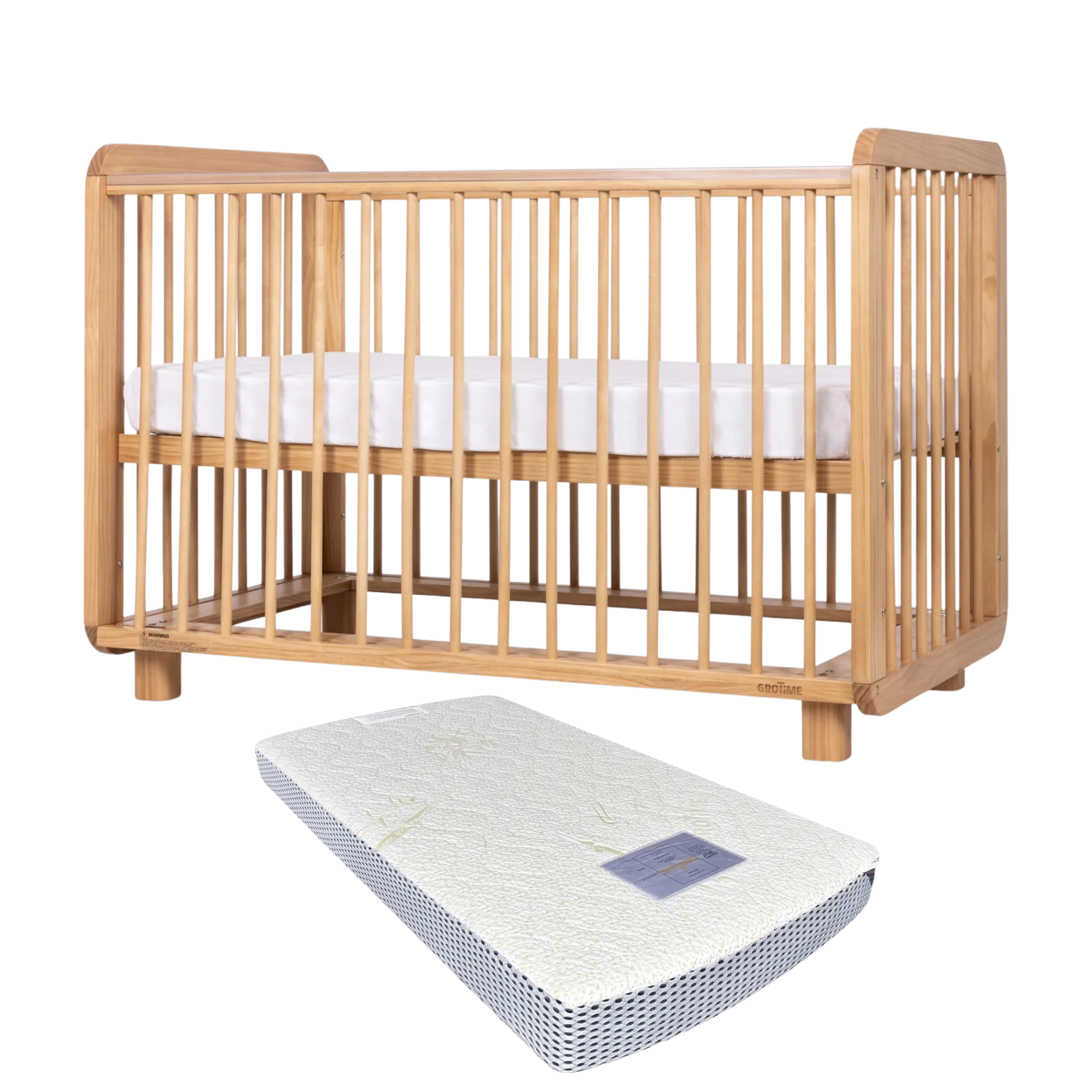 GroTime Winslow Cot with Mattress | ETA end April