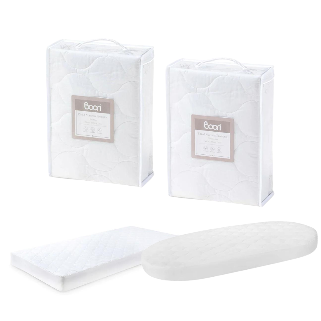 Boori Fitted Mattress Protector - Tiny Tots Baby Store 