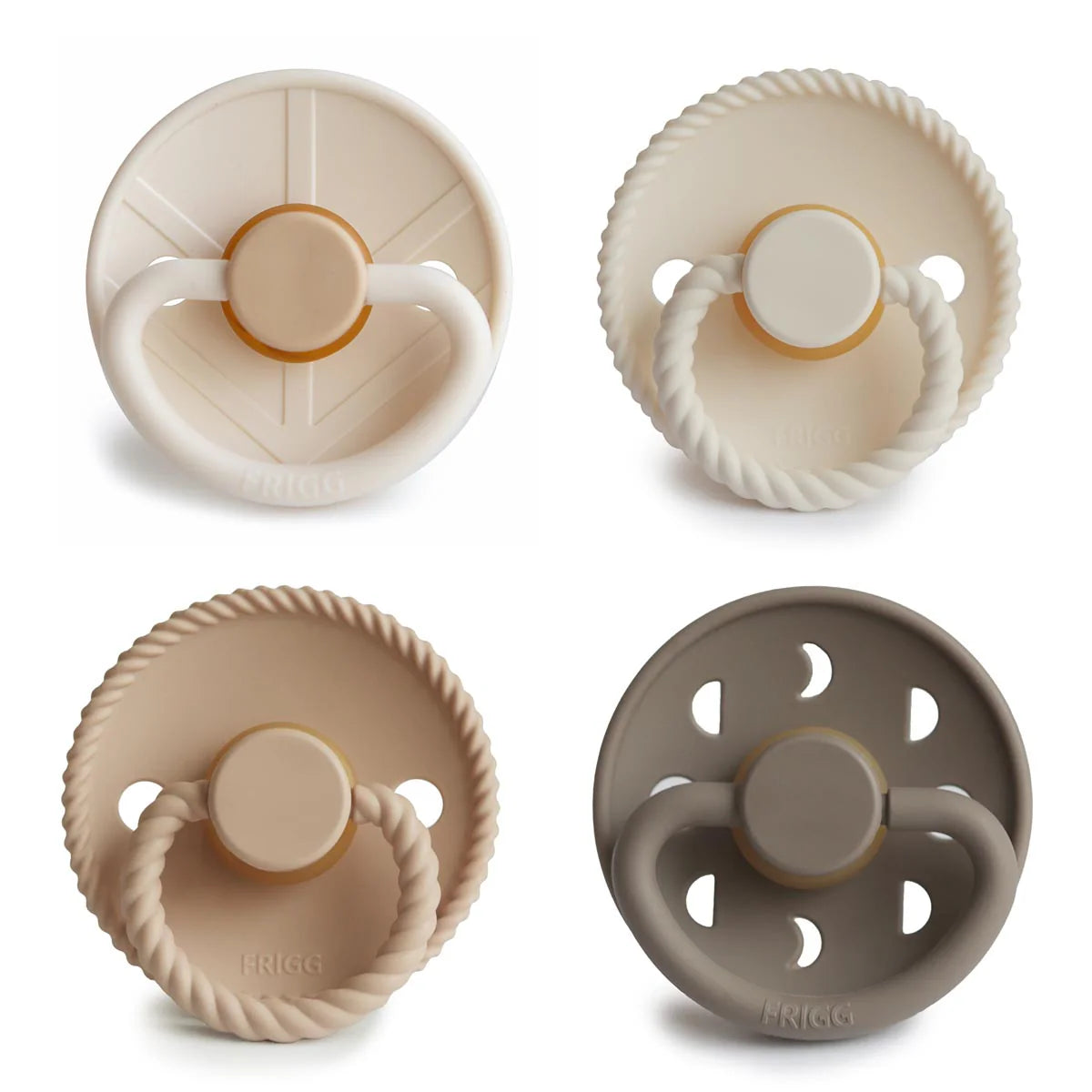 FRIGG Multi Pacifier 4 Pack Latex