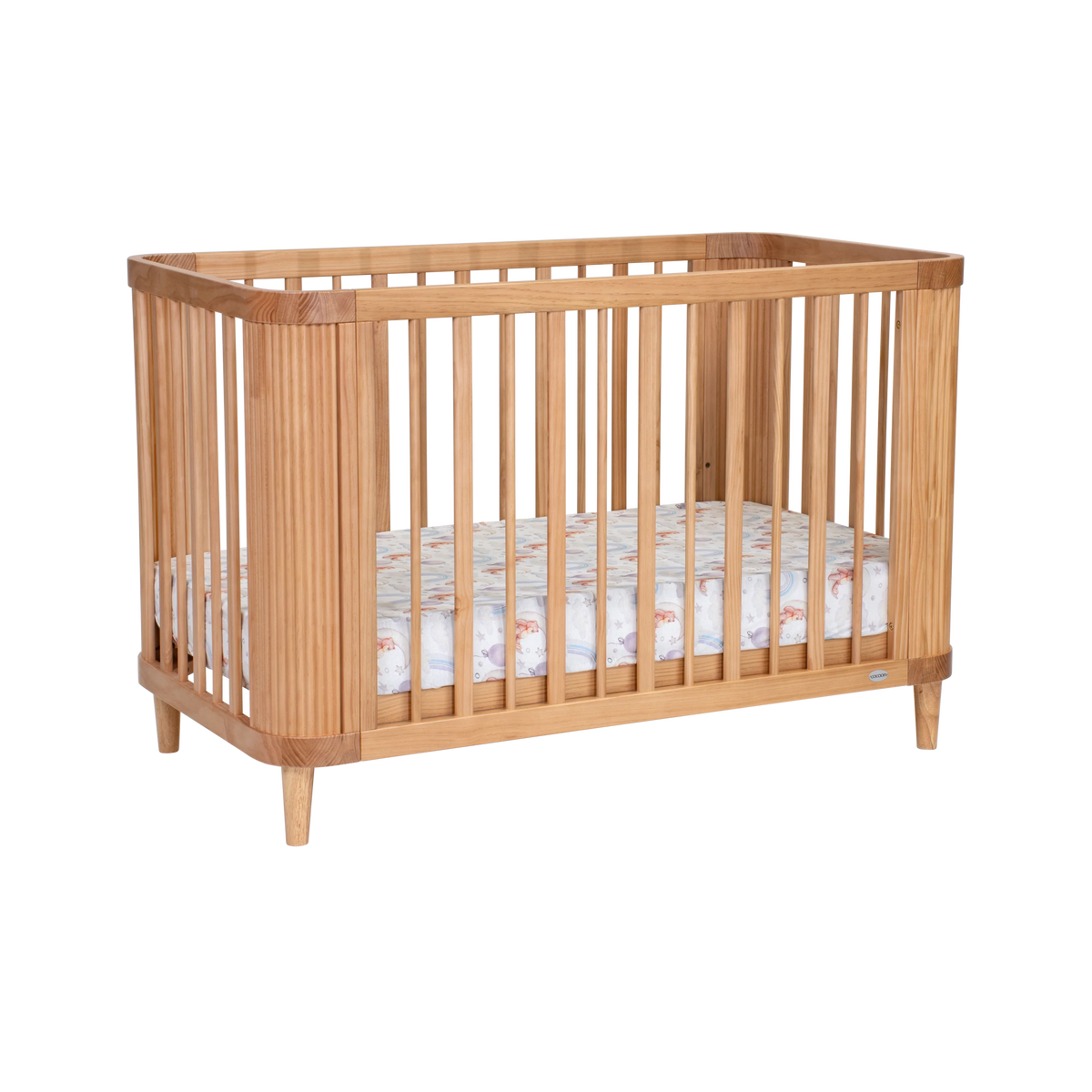 Cocoon Scandi Nursery Cot - Sandstone