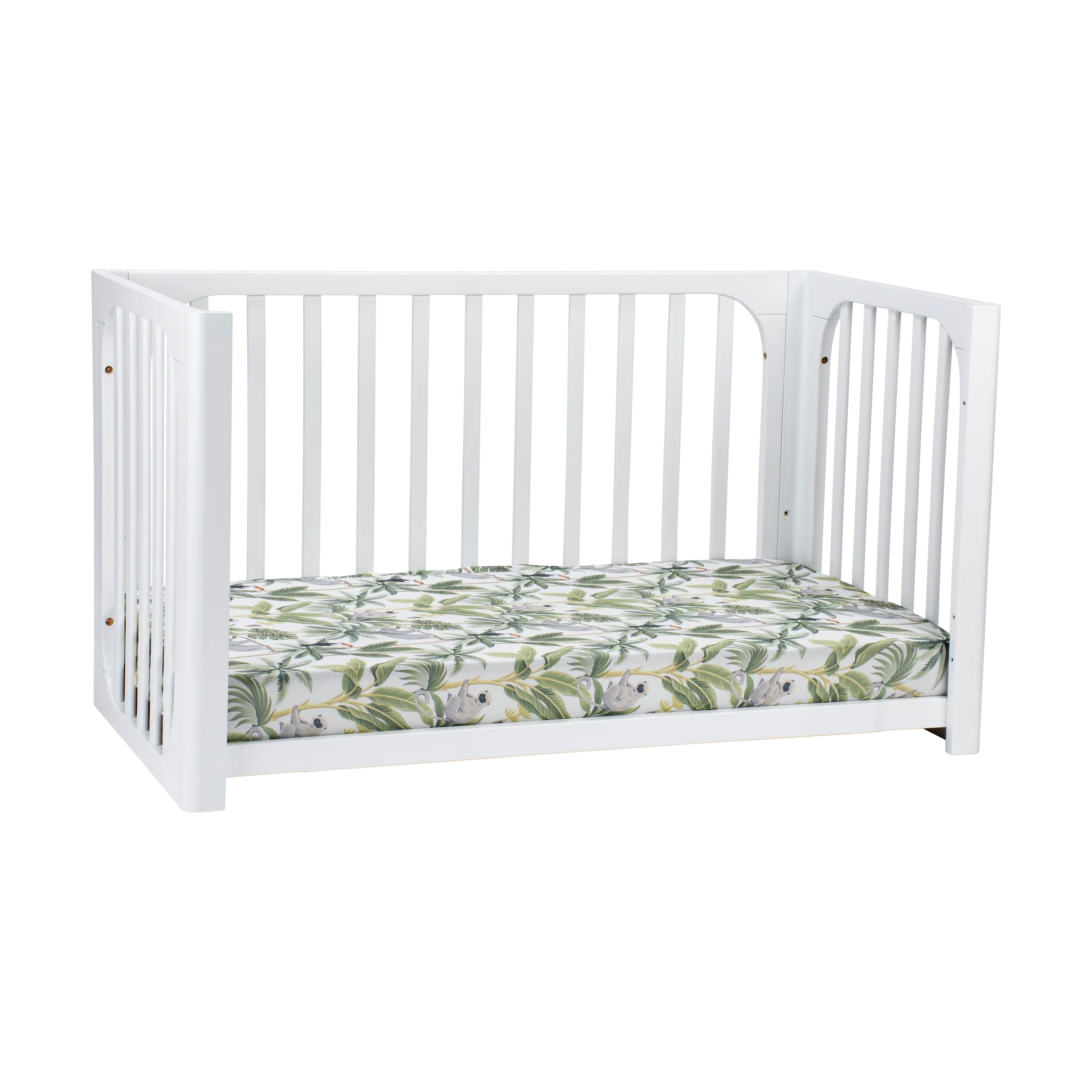COCOON Vibe White with AU made Inner Spring mattress & Toddler bed rail