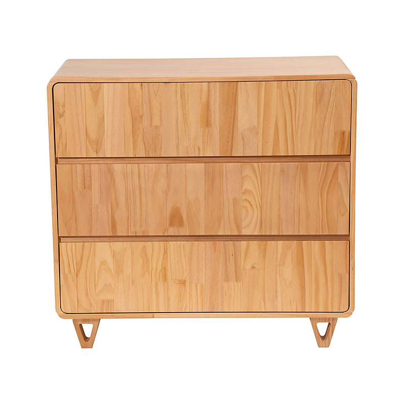 Cocoon Vibe 3 Draw Dresser Sandstone - Tiny Tots Baby Store