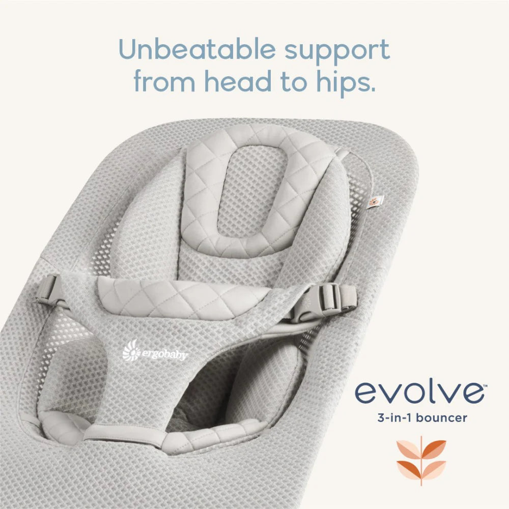 Ergobaby Evolve 3 In 1 Bouncer Mesh - CREAM