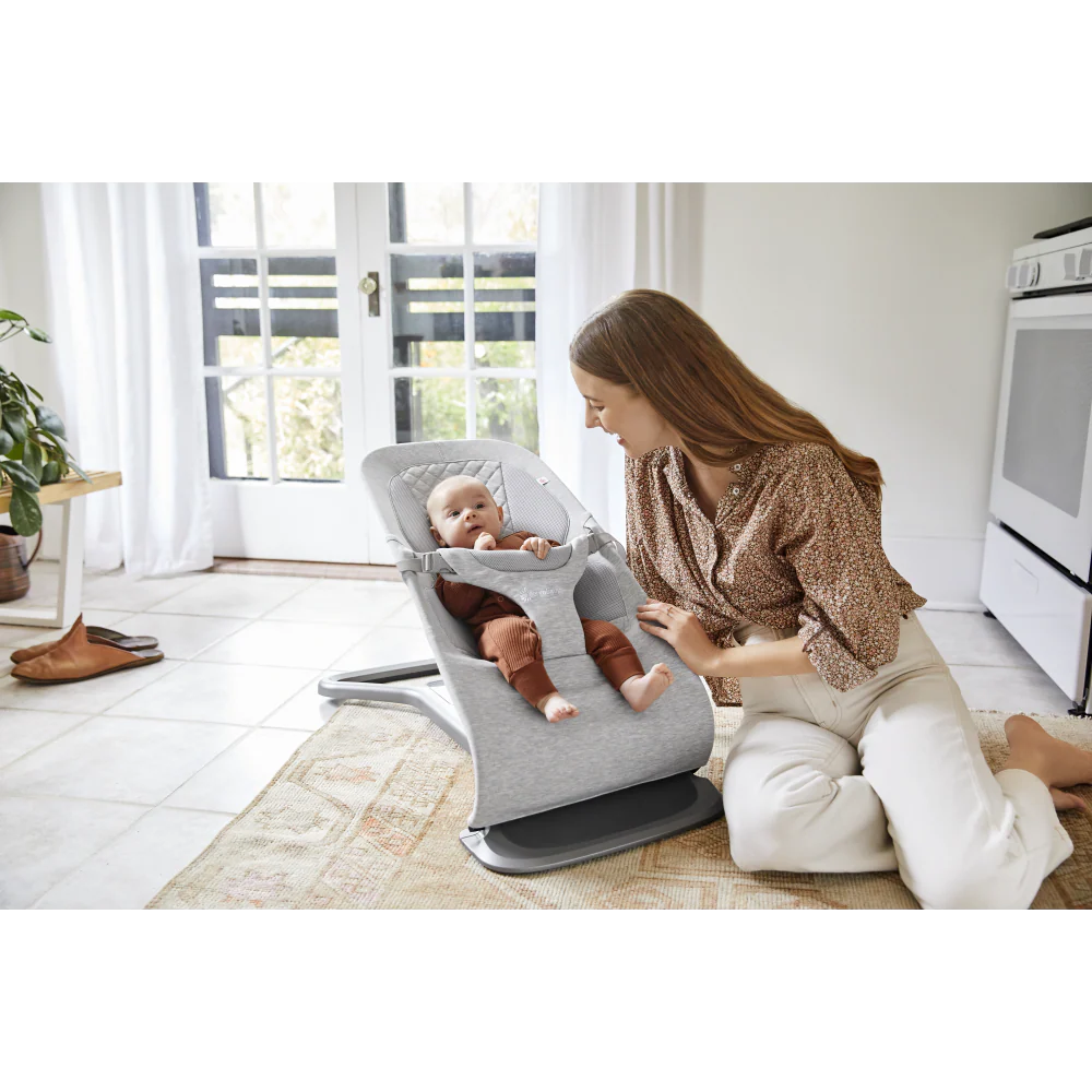Ergobaby Evolve 3 In 1 Bouncer - LIGHT GREY