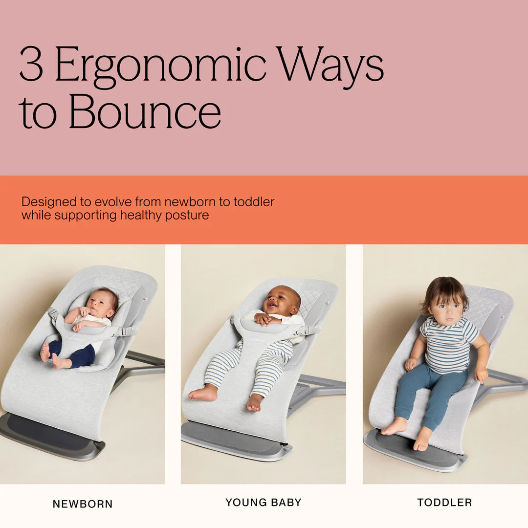 Ergobaby Evolve 3 In 1 Bouncer - SOFT OLIVE