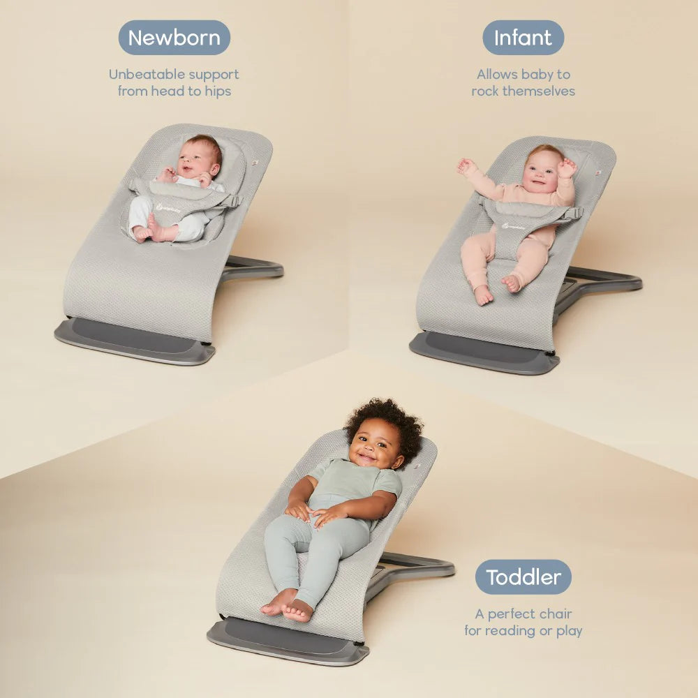 Ergobaby Evolve 3 In 1 Bouncer Mesh - SAGE GREEN