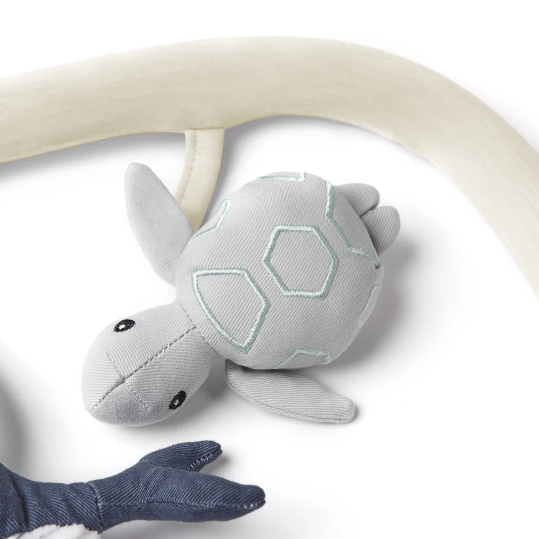 Ergobaby Evolve 3 In 1 Bouncer Ocean Wonders Toy Bar - CREAM