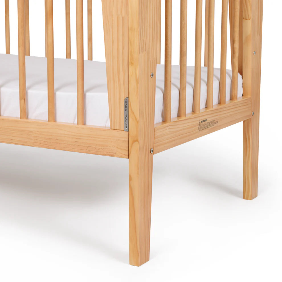 Grotime Emma Cot + Mattress Bundle Natural