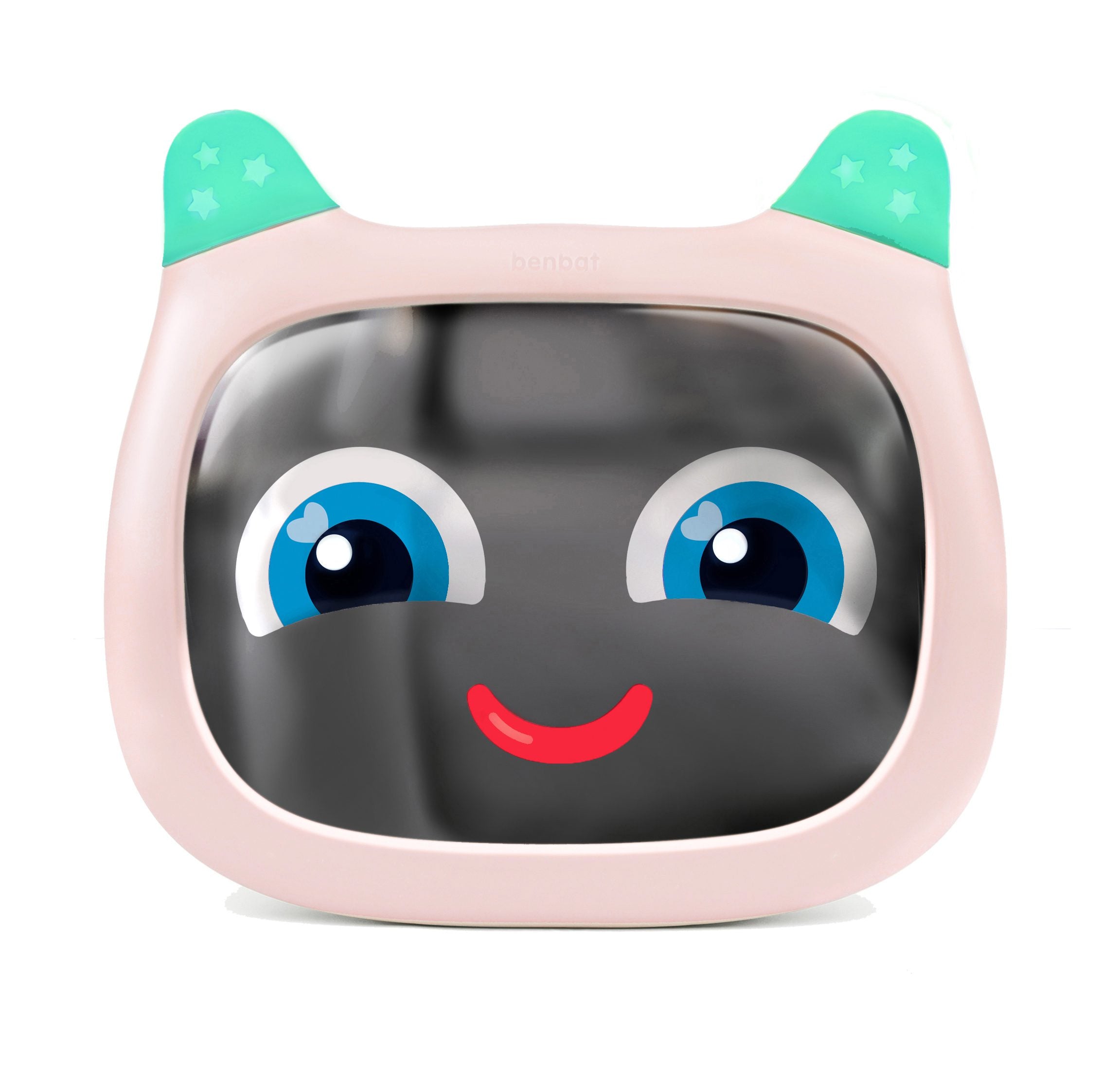 Benbat Hope Car Mirror & Projector w Remote | Millenial Pink