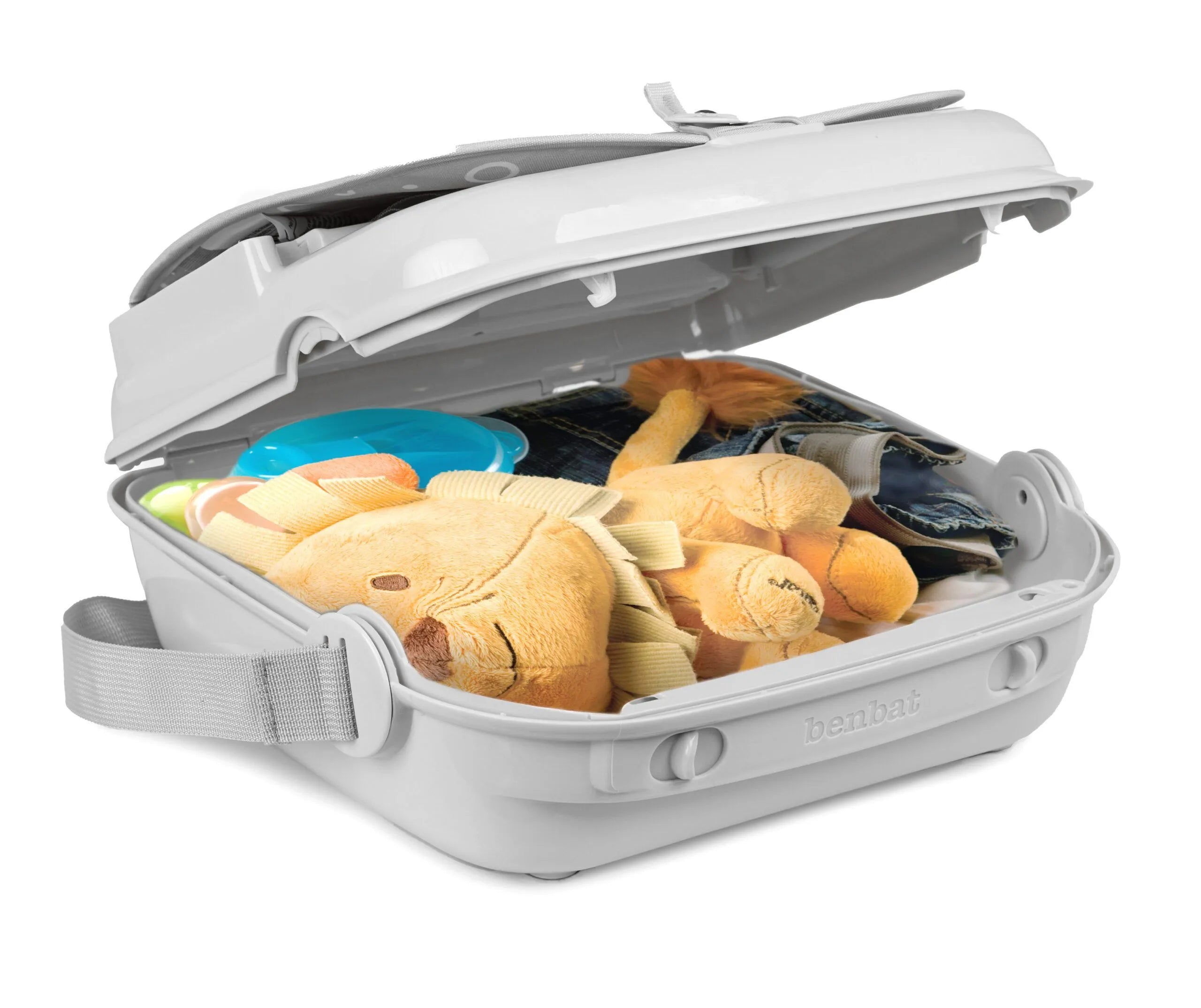 Benbat YummiGo Portable Booster+ Seat | Light Grey