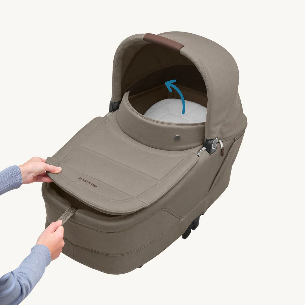 Maxi Cosi Oxford Stroller and Sense Bassinet Twillic Truffle | ETA 7 Feb
