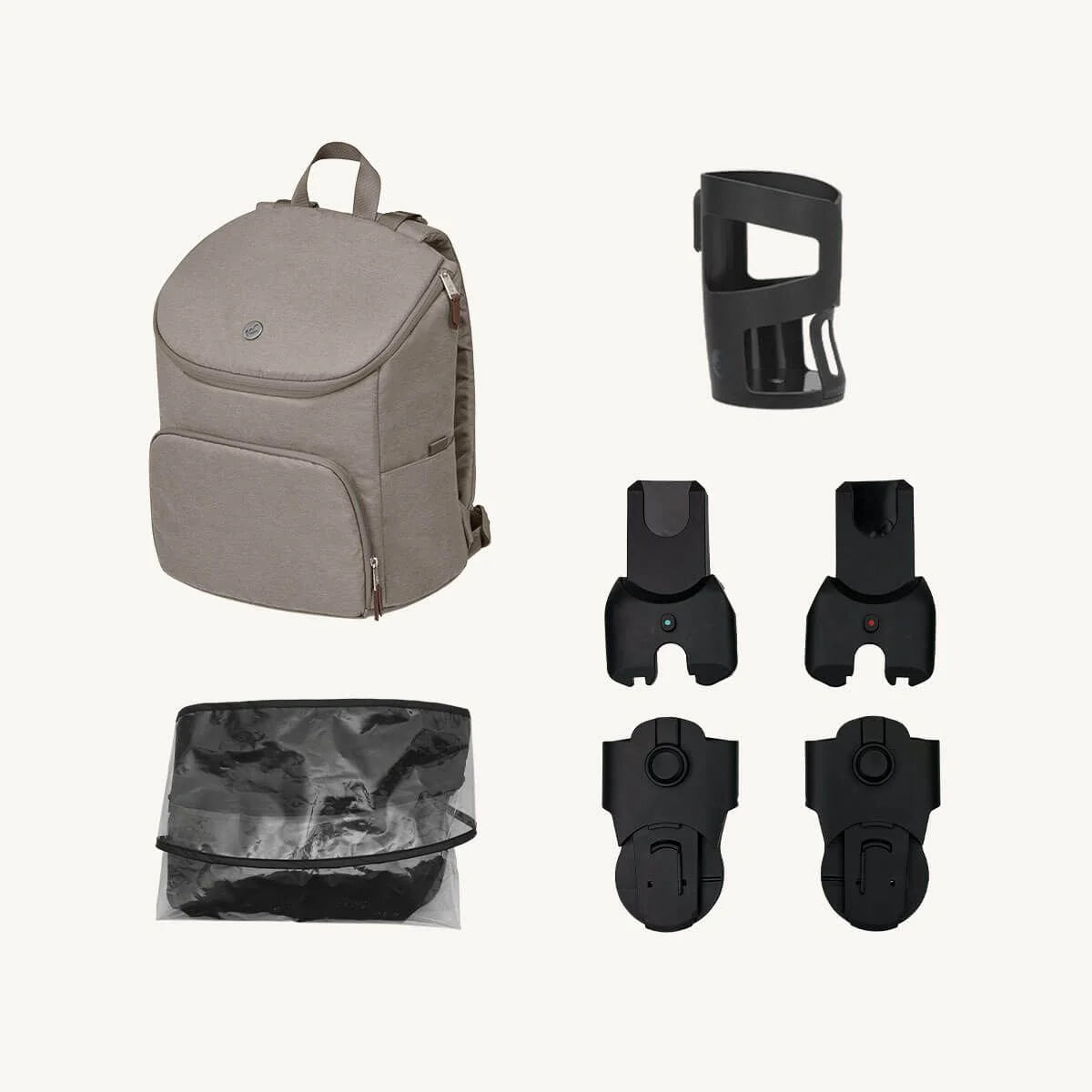 Maxi Cosi Oxford Stroller and Sense Bassinet Twillic Truffle | ETA 7 Feb