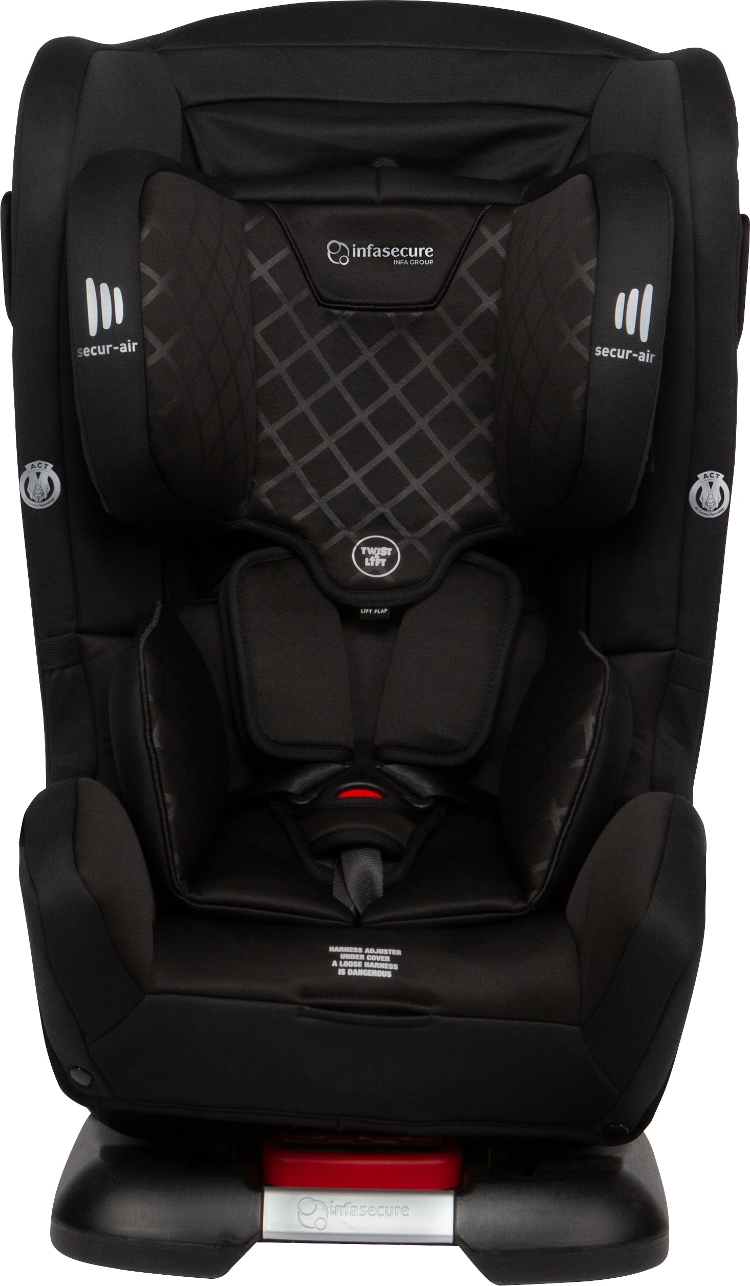 InfaSecure Grandeur Onyx Convertible Car Seat