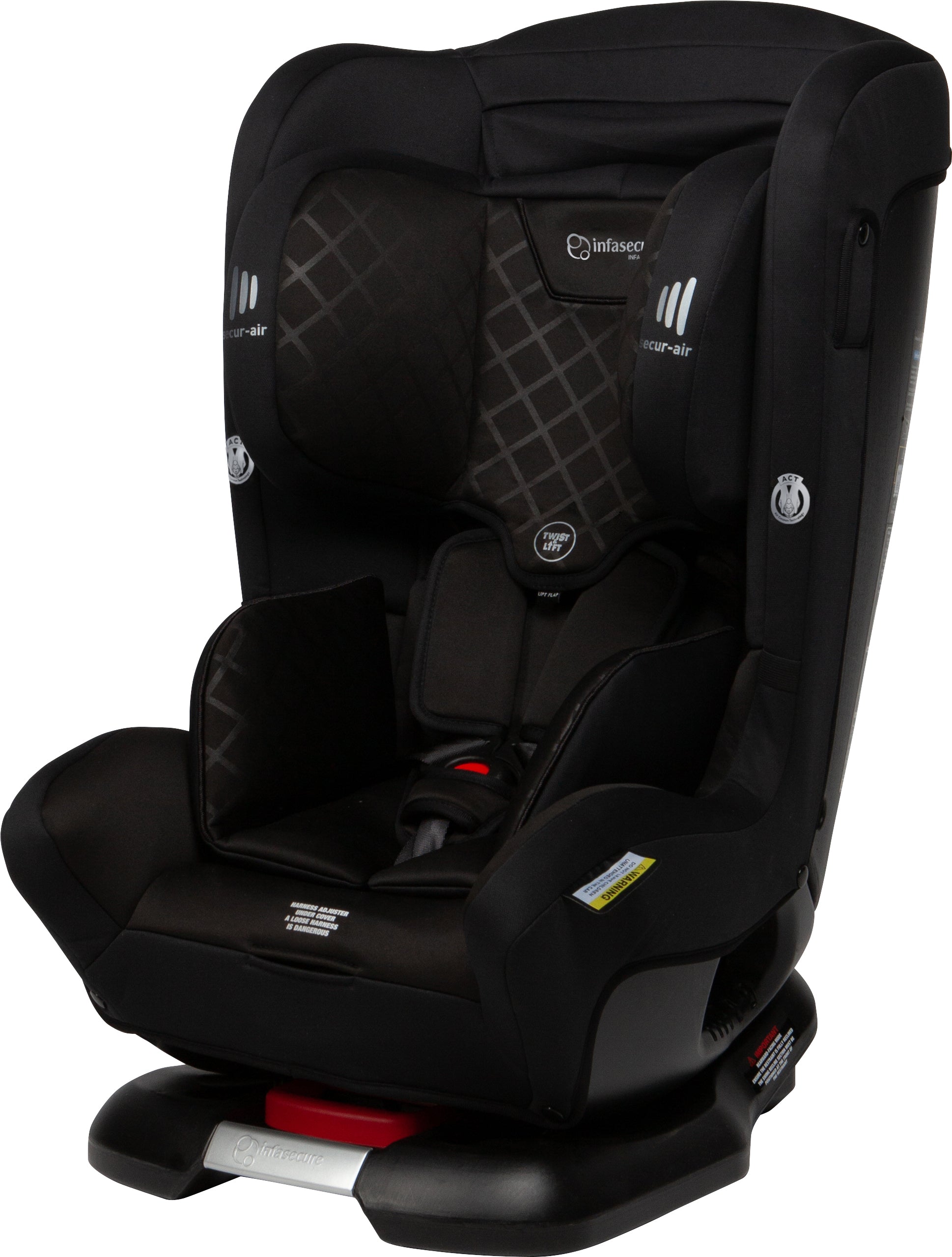 InfaSecure Grandeur Onyx Convertible Car Seat