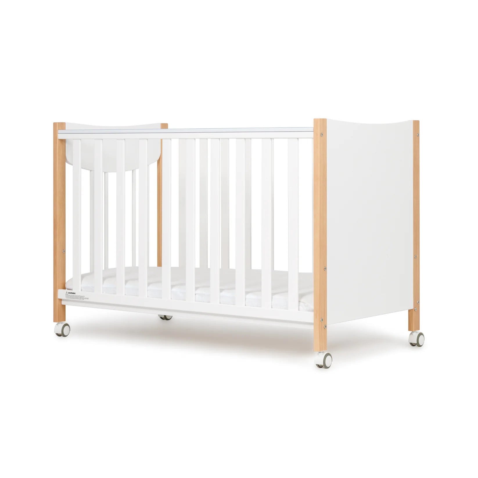 GroTime Lucas Compact Cot -White Natural | ETA end April