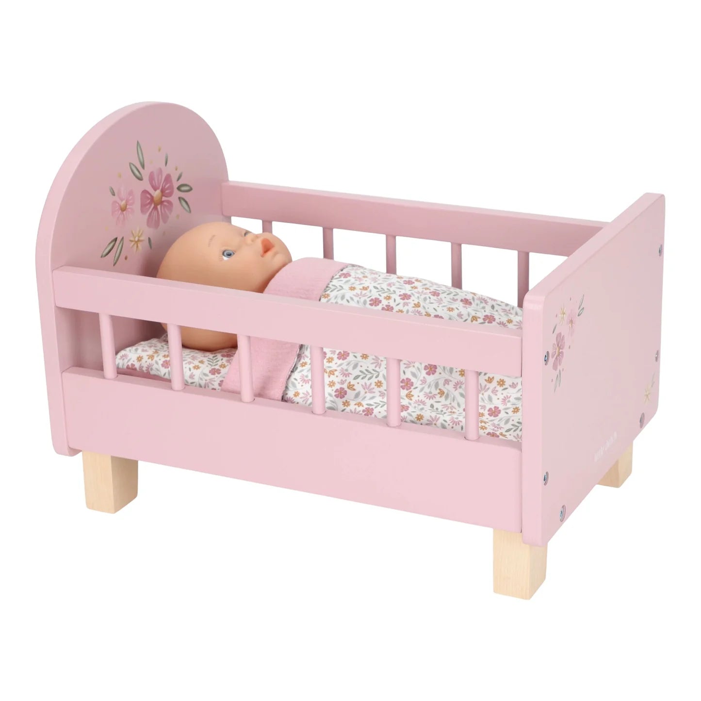 Little Dutch Wooden Doll Bed