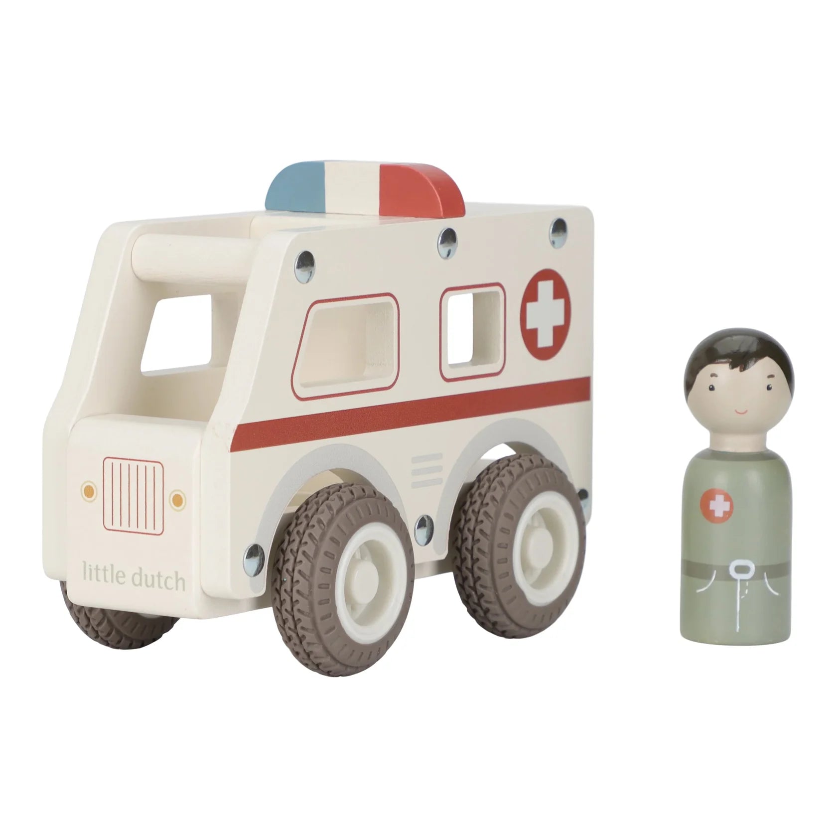 Little Dutch Wooden Ambulance