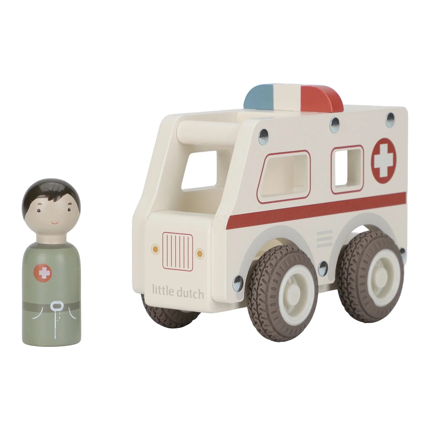 Little Dutch Wooden Ambulance