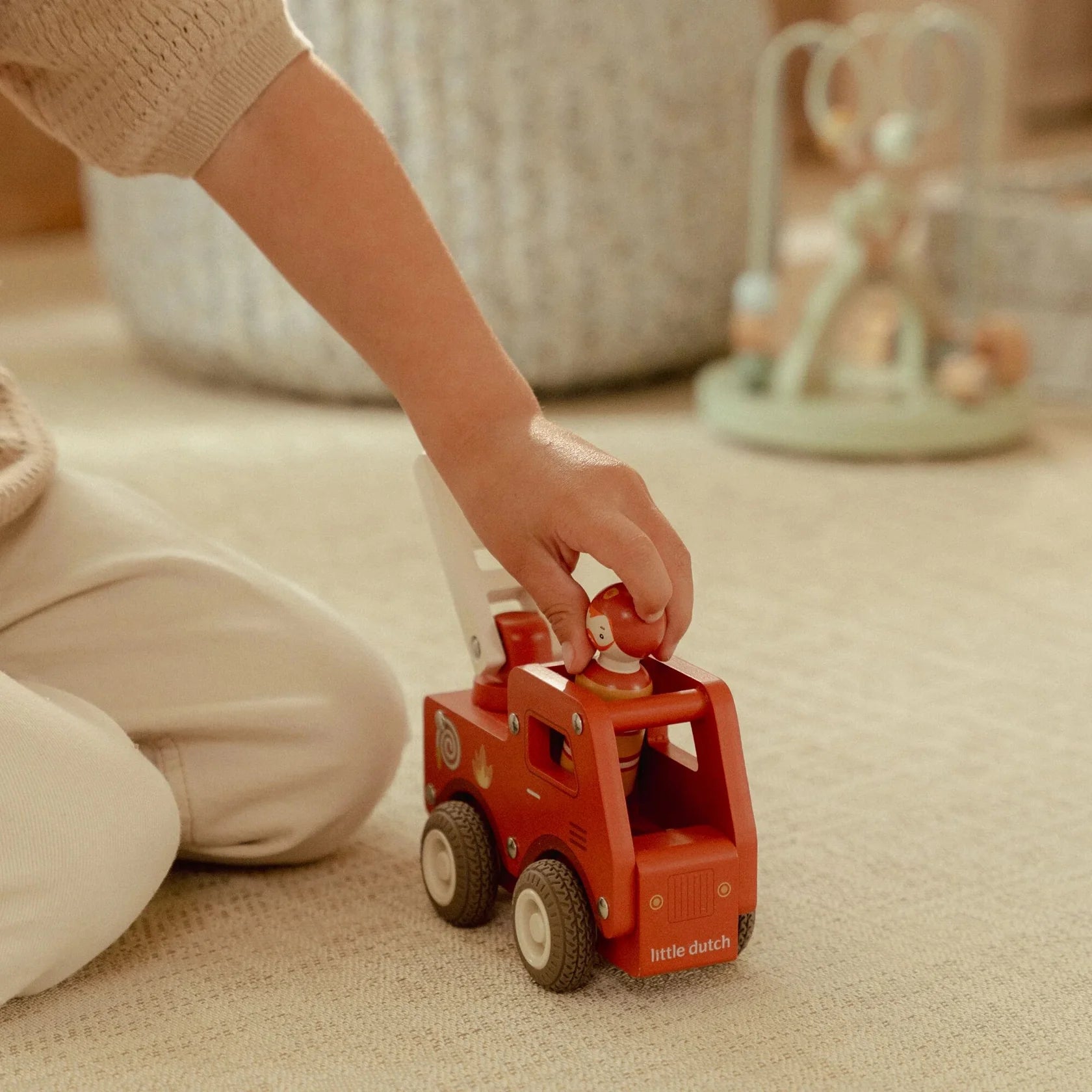 Little Dutch Wooden Firetruck