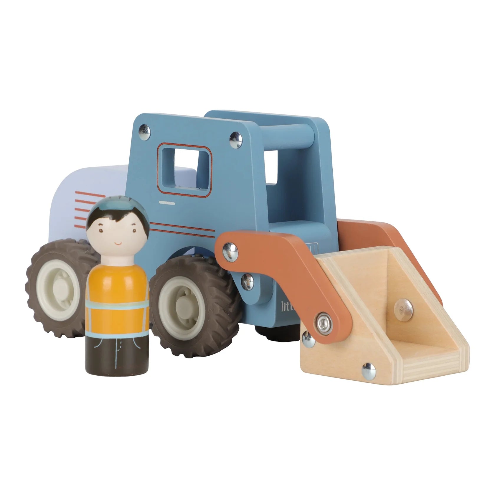 Little Dutch Wooden Excavator
