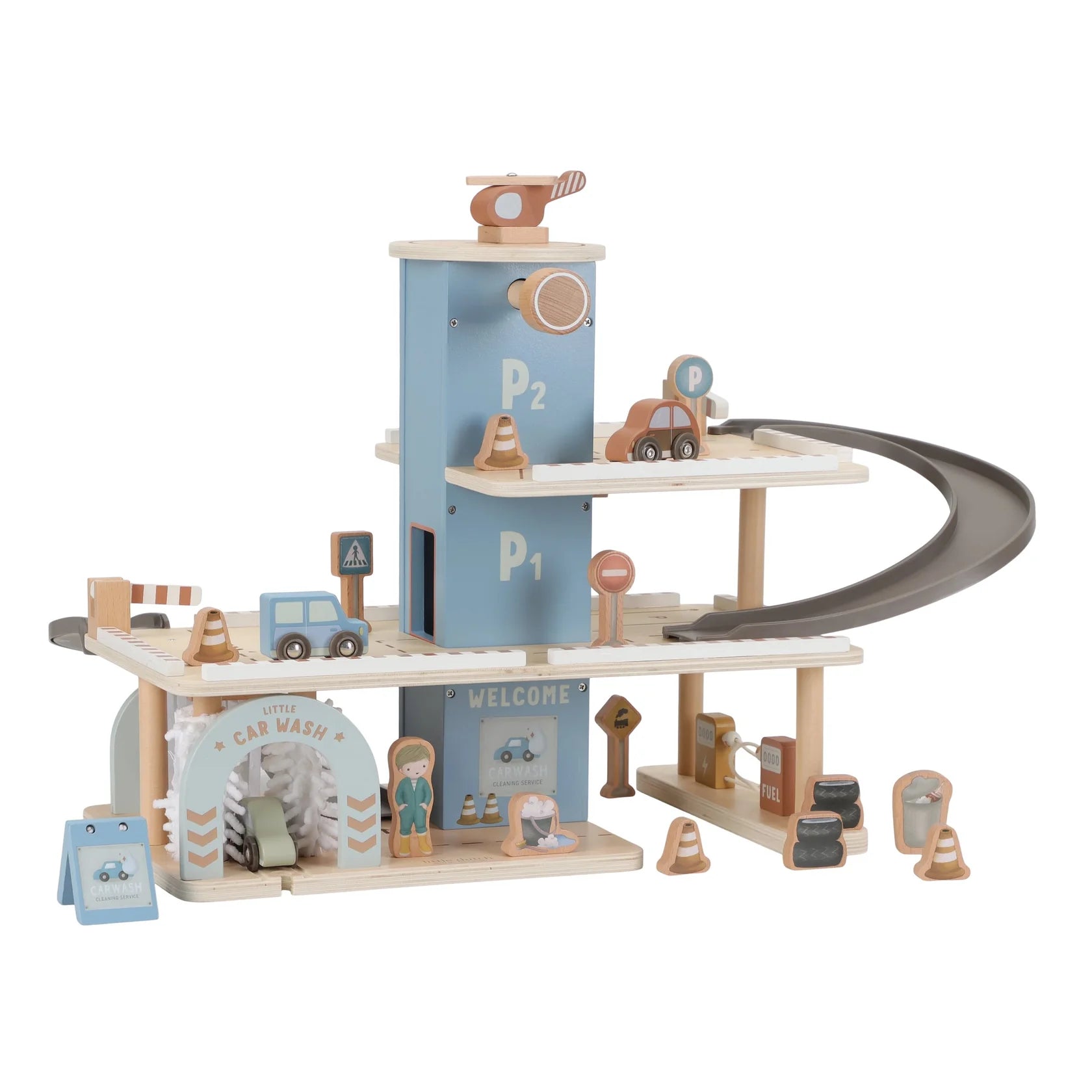 Little Dutch Wooden Play Garage