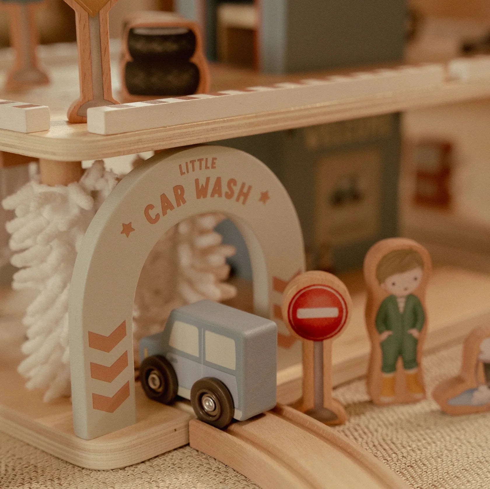 Little Dutch Wooden Play Garage