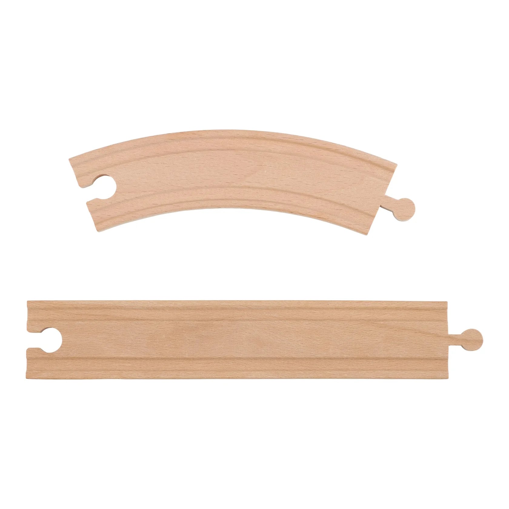 Little Dutch Wooden Crane and Train Track Set
