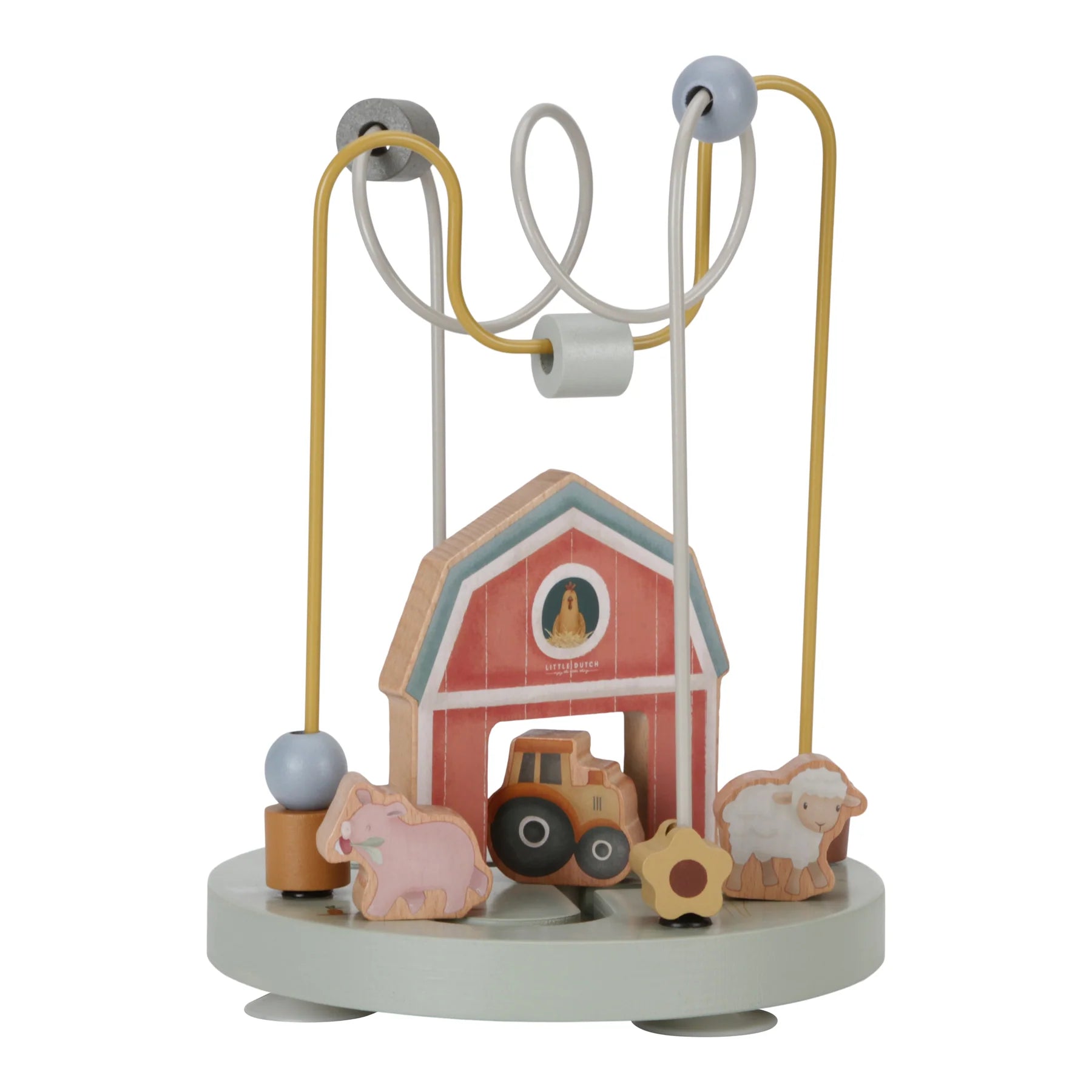 Little Dutch Little Farm Wooden Activity Spiral