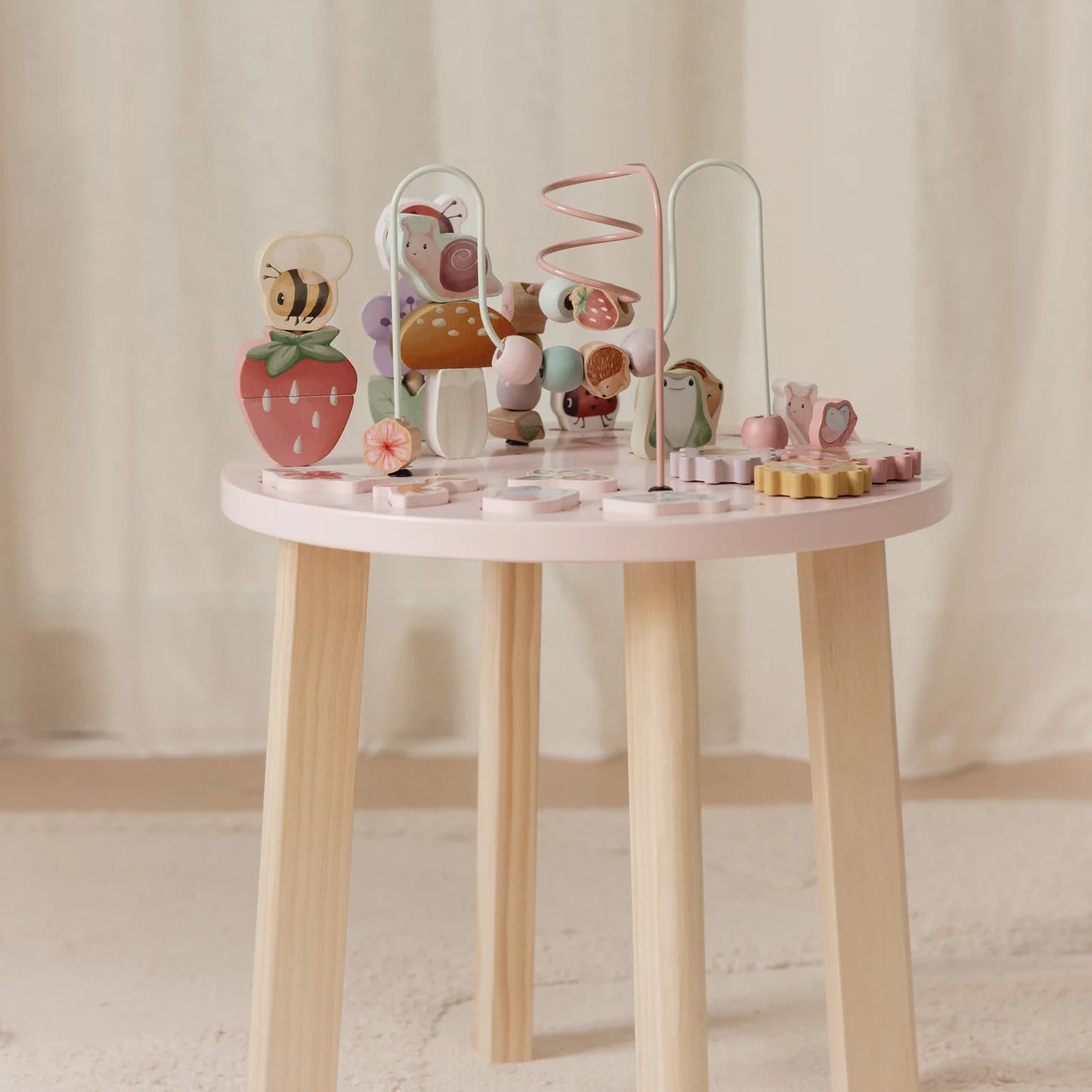 Little Dutch Wooden Activity Table - Fairy Garden