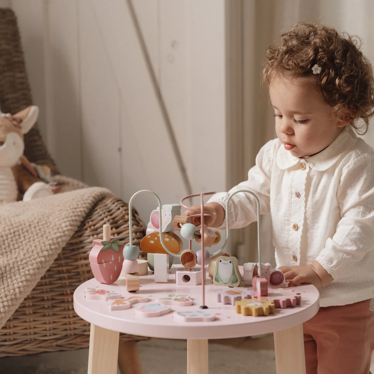 Little Dutch Wooden Activity Table - Fairy Garden