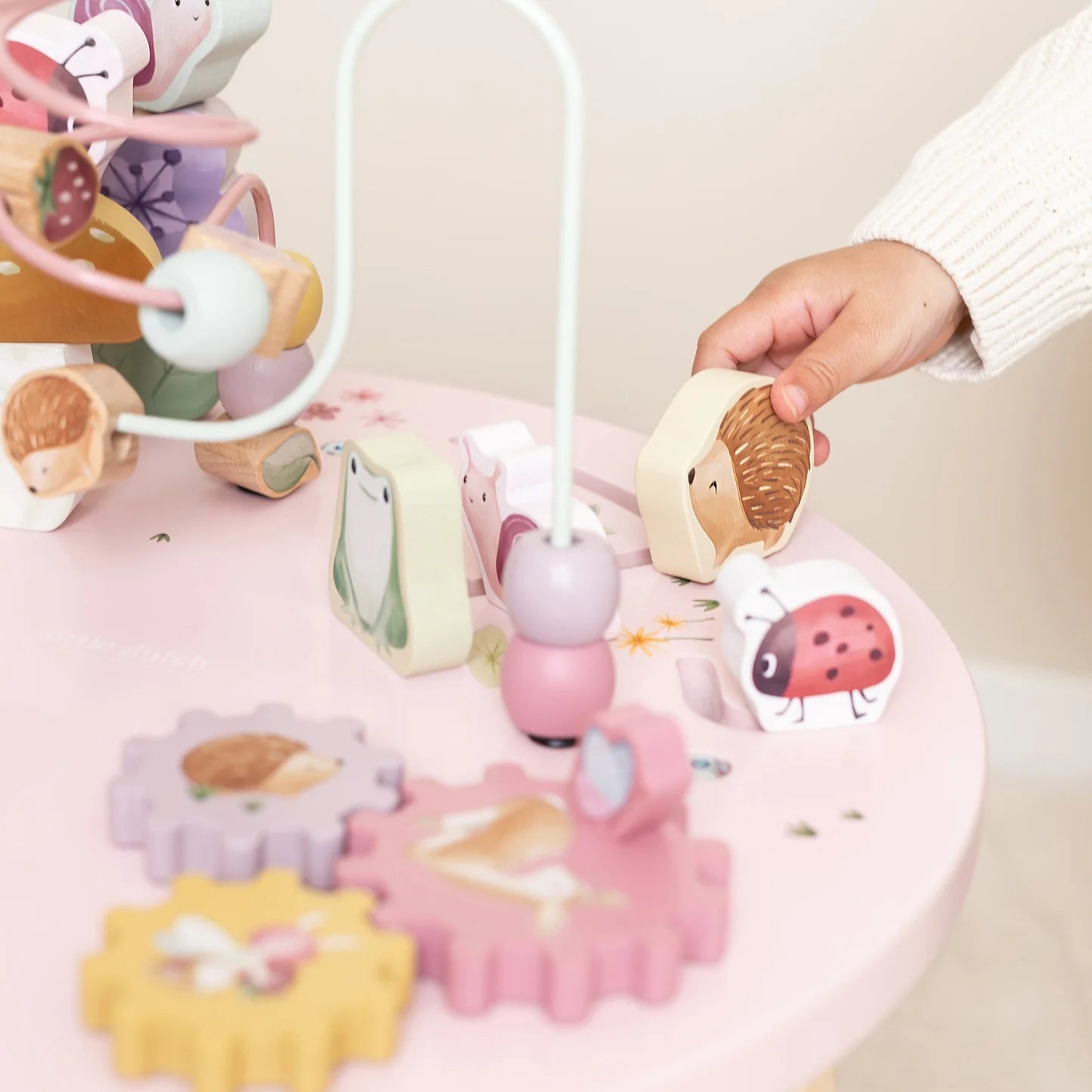 Little Dutch Wooden Activity Table - Fairy Garden