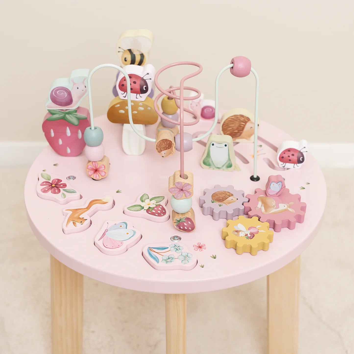 Little Dutch Wooden Activity Table - Fairy Garden