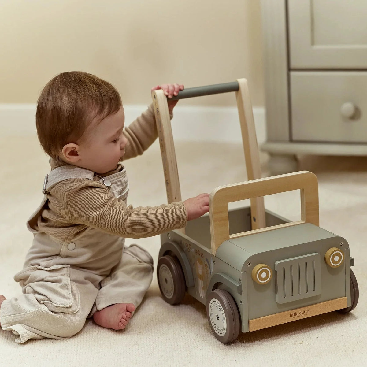 Little Dutch Wooden Safari Car