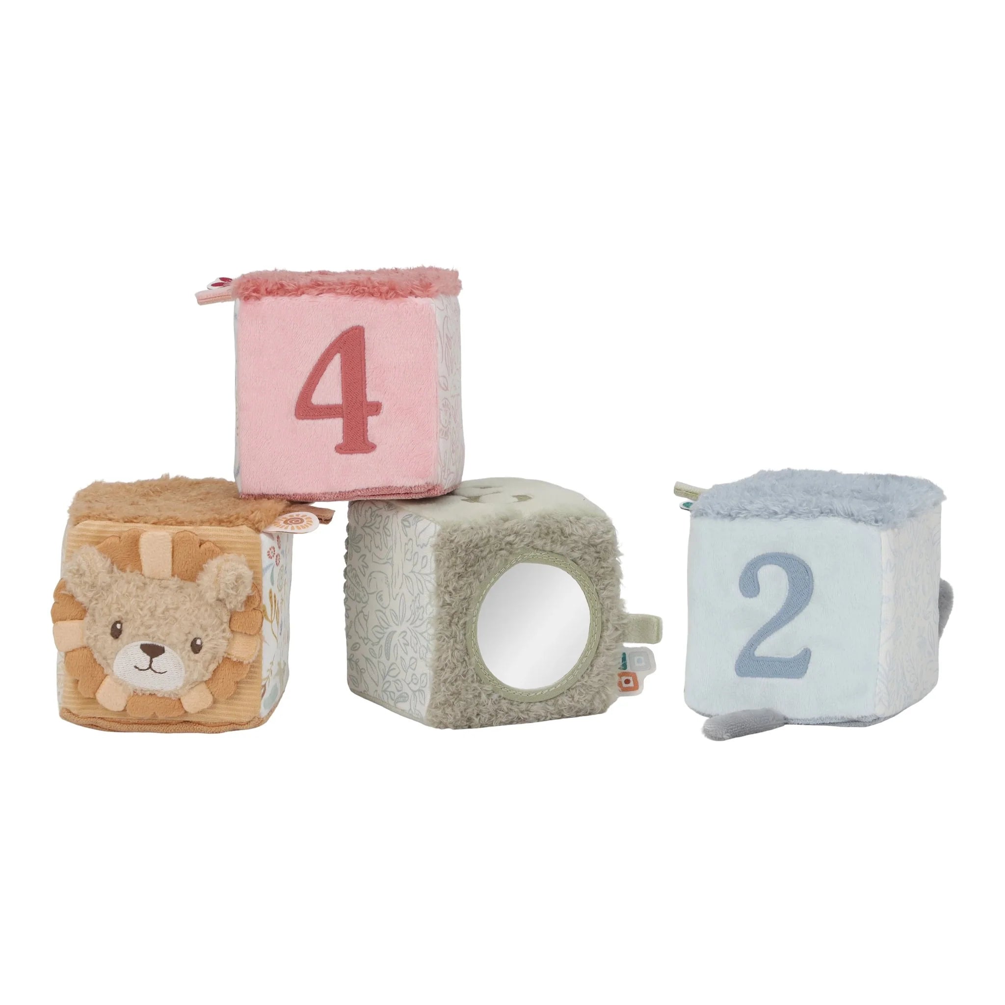 Little Dutch Soft Block Set - Safari Friends