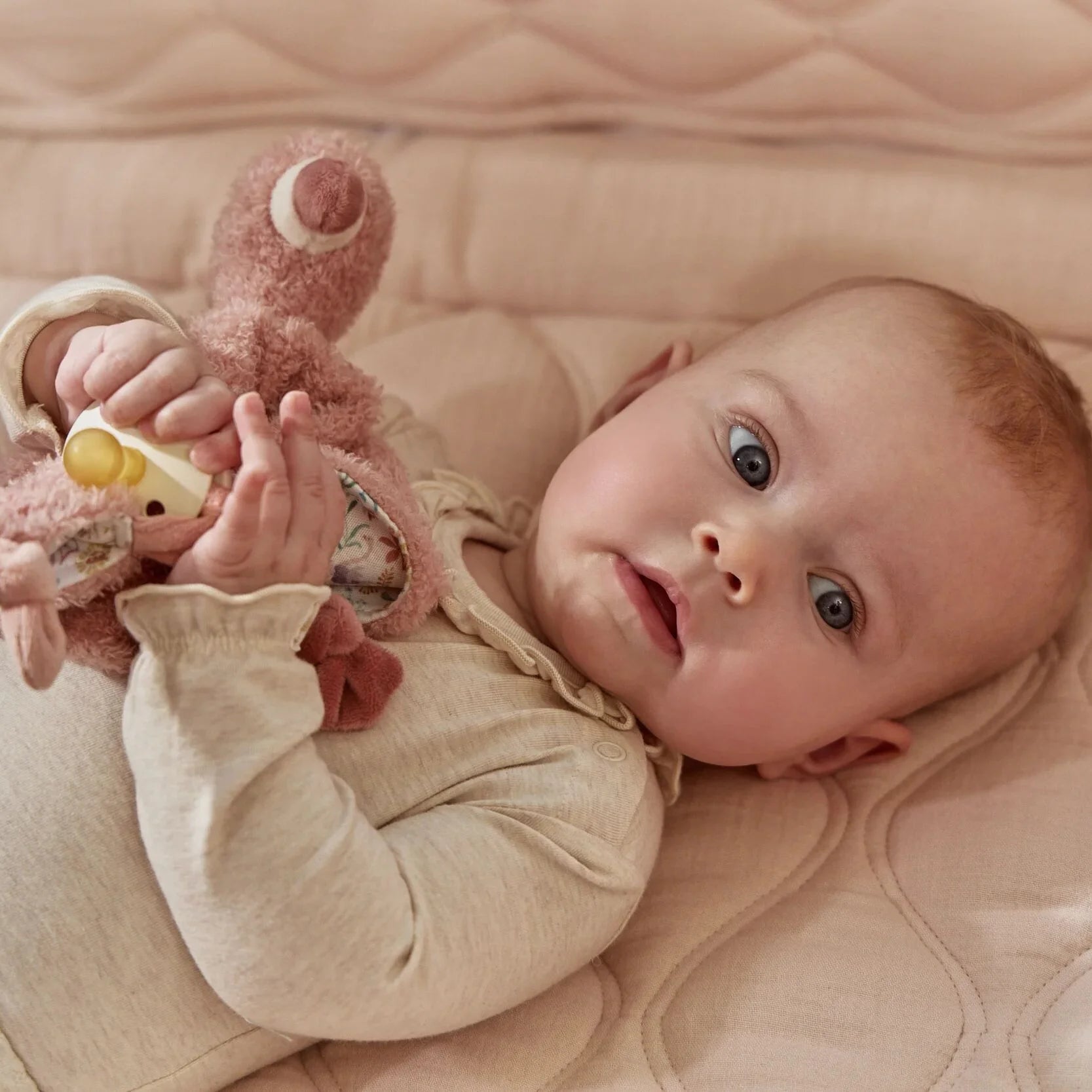 Little Dutch Cuddle Cloth Flamingo- Safari Friends