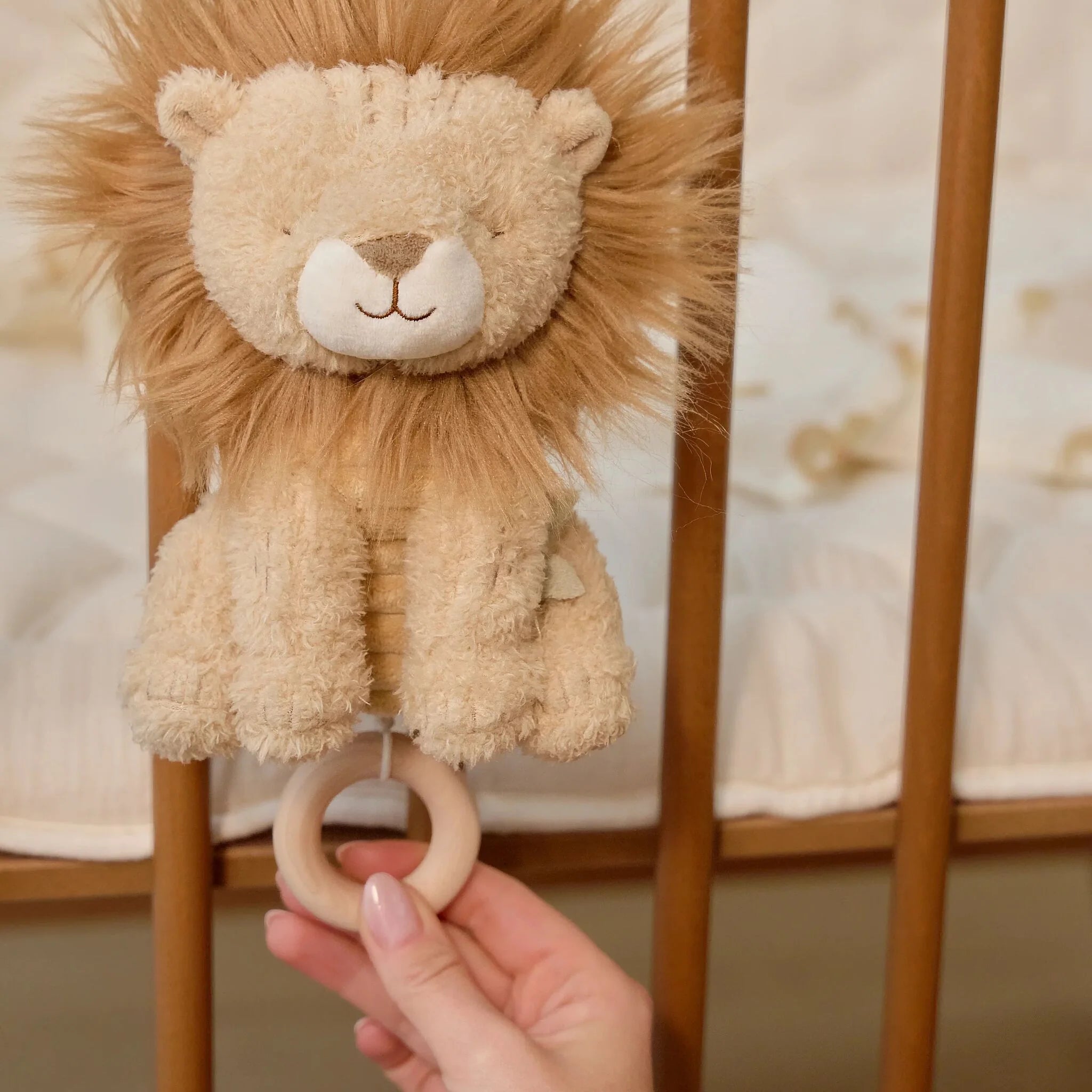 Little Dutch Music Box Lion - Safari Friends