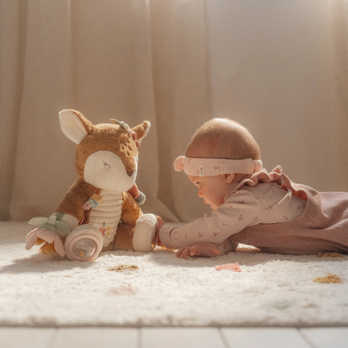 Little Dutch Soft Activity Deer Plush Toy - Fairy Garden