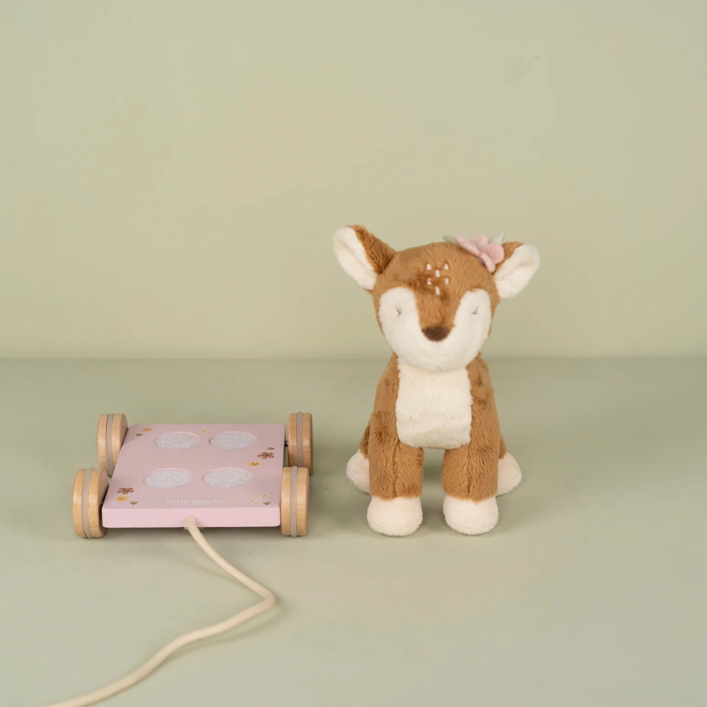 Little Dutch Pull-Along Deer | Fairy Garden