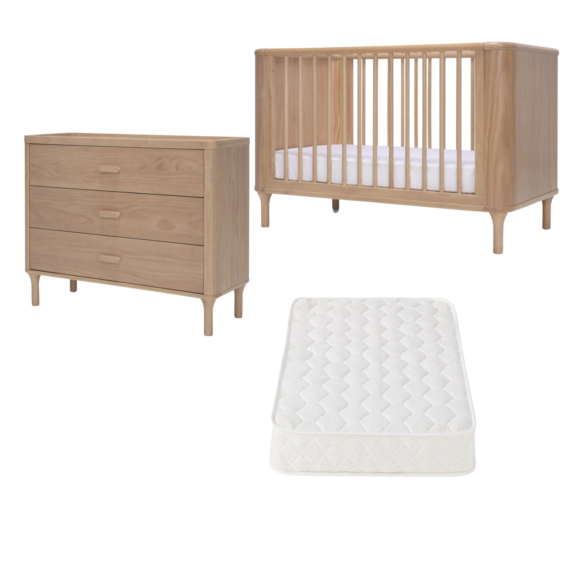Tasman Eco Willow NURSERY 5PC Package (EOFY Sale SAVE $349.95) ETA JULY 2025 - Tiny Tots Baby Store